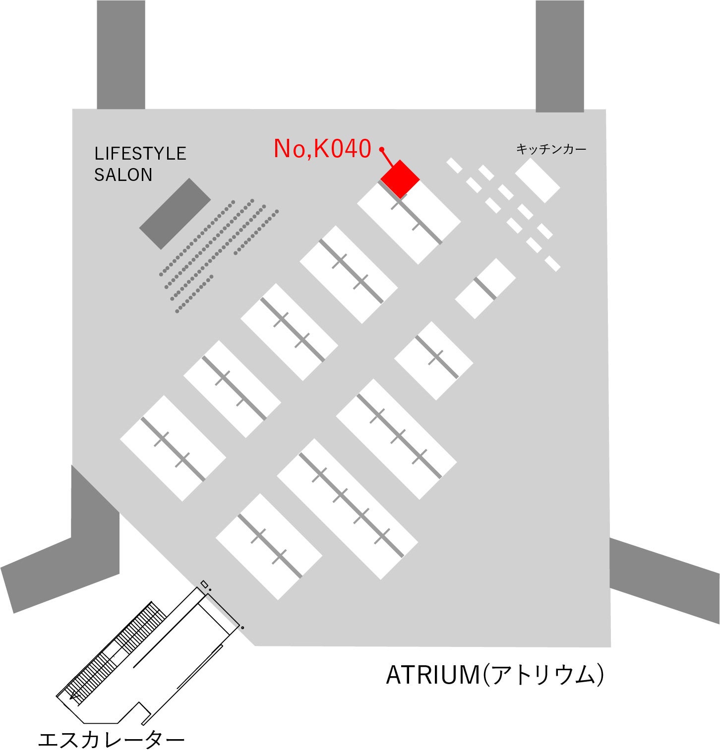mate-mono フロアマップ