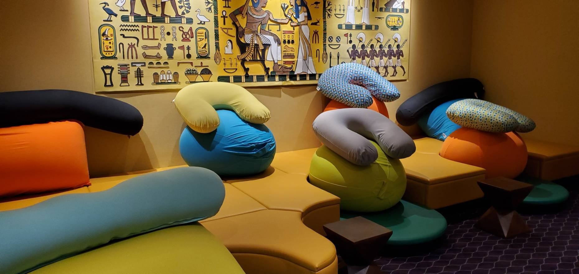 Yogiboゾーンでリラックス