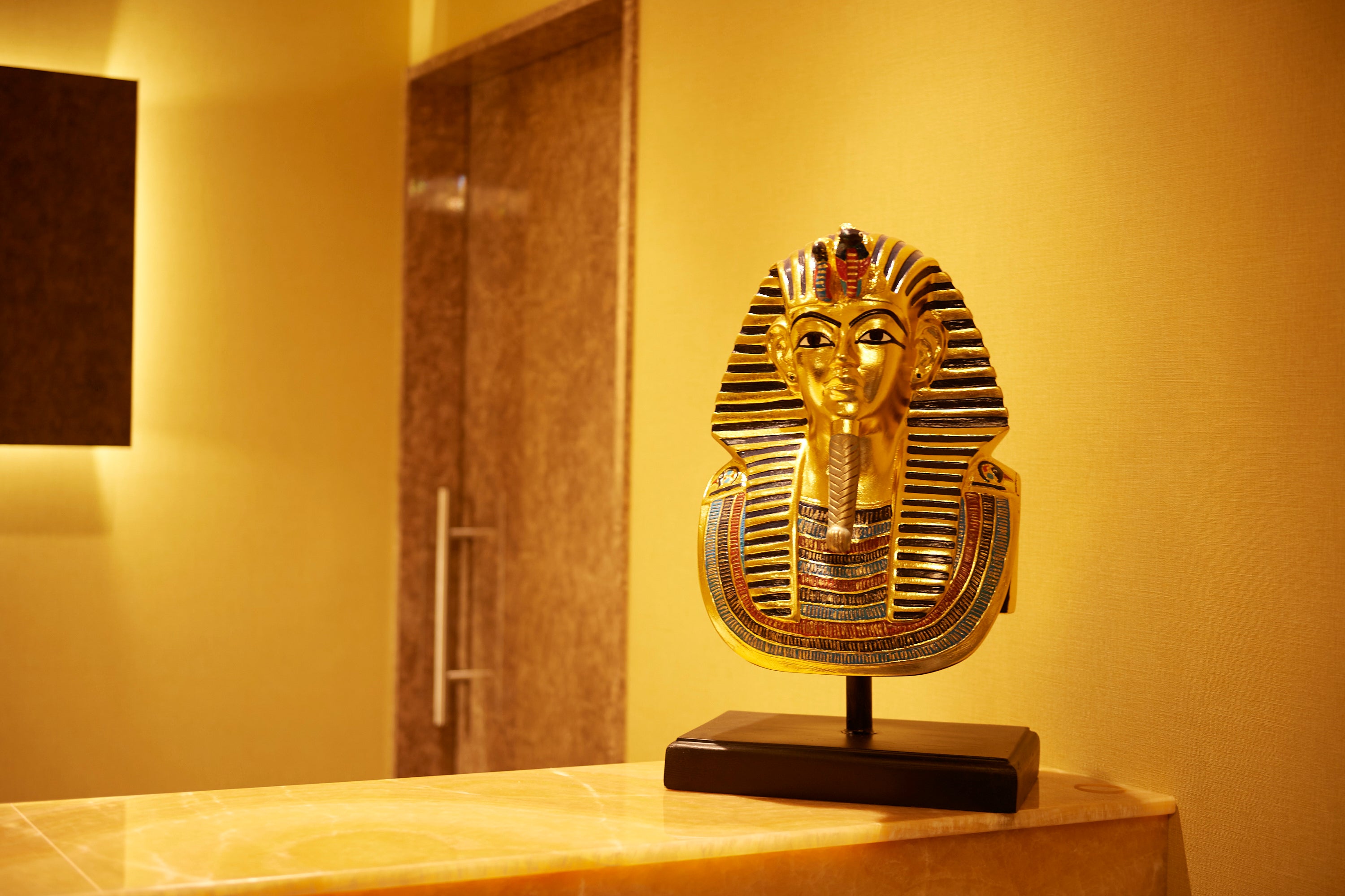 エジプトをテーマにした館内