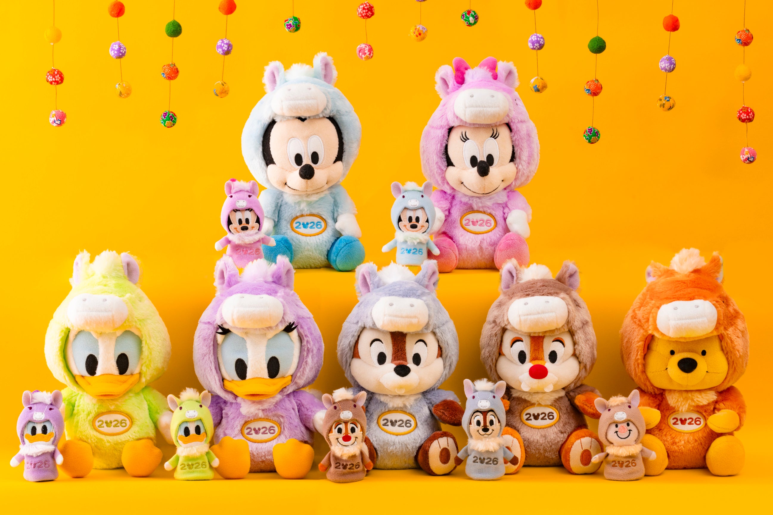 ディズニー★プラッシュ★干支★ぬいぐるみ 干支“午（うま）”にちなんだグッズやメニュー！“東京ディズニー