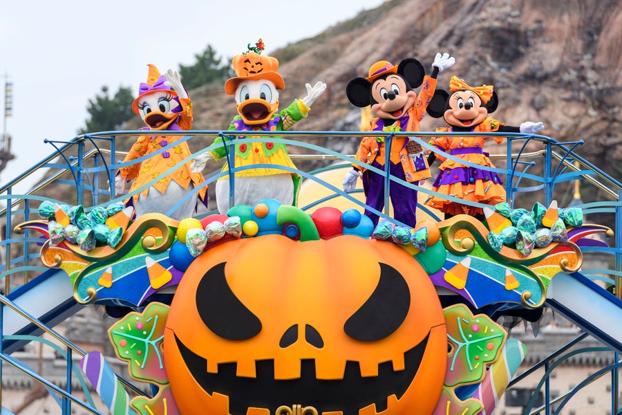 ハロウィーンのハーバーグリーティング