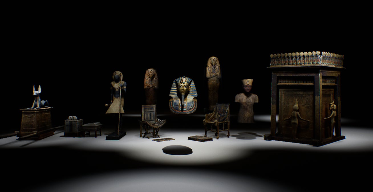 「体感型古代エジプト展 ツタンカーメンの青春」 メインビジュアル