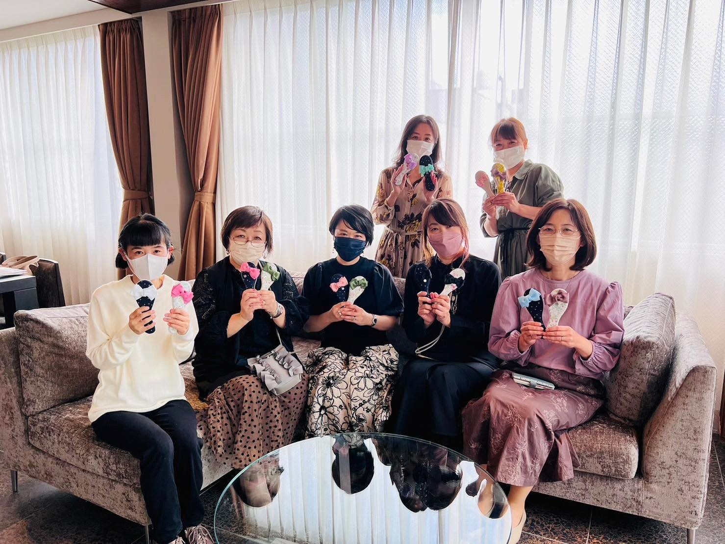 ヘアブラシデコレーション専門講師資格取得講座開催(22.10)