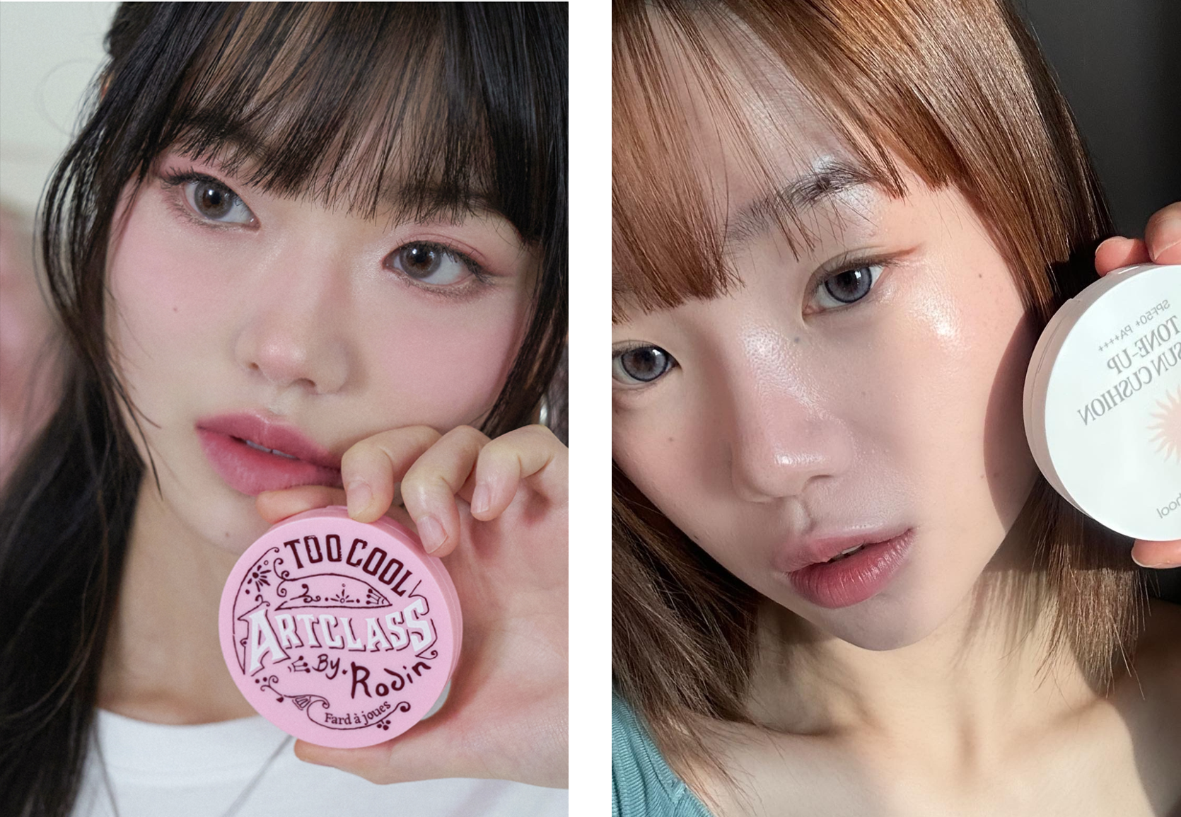 24時間華やかなトーンアップを維持し”ピュア肌”を作るUVクッション