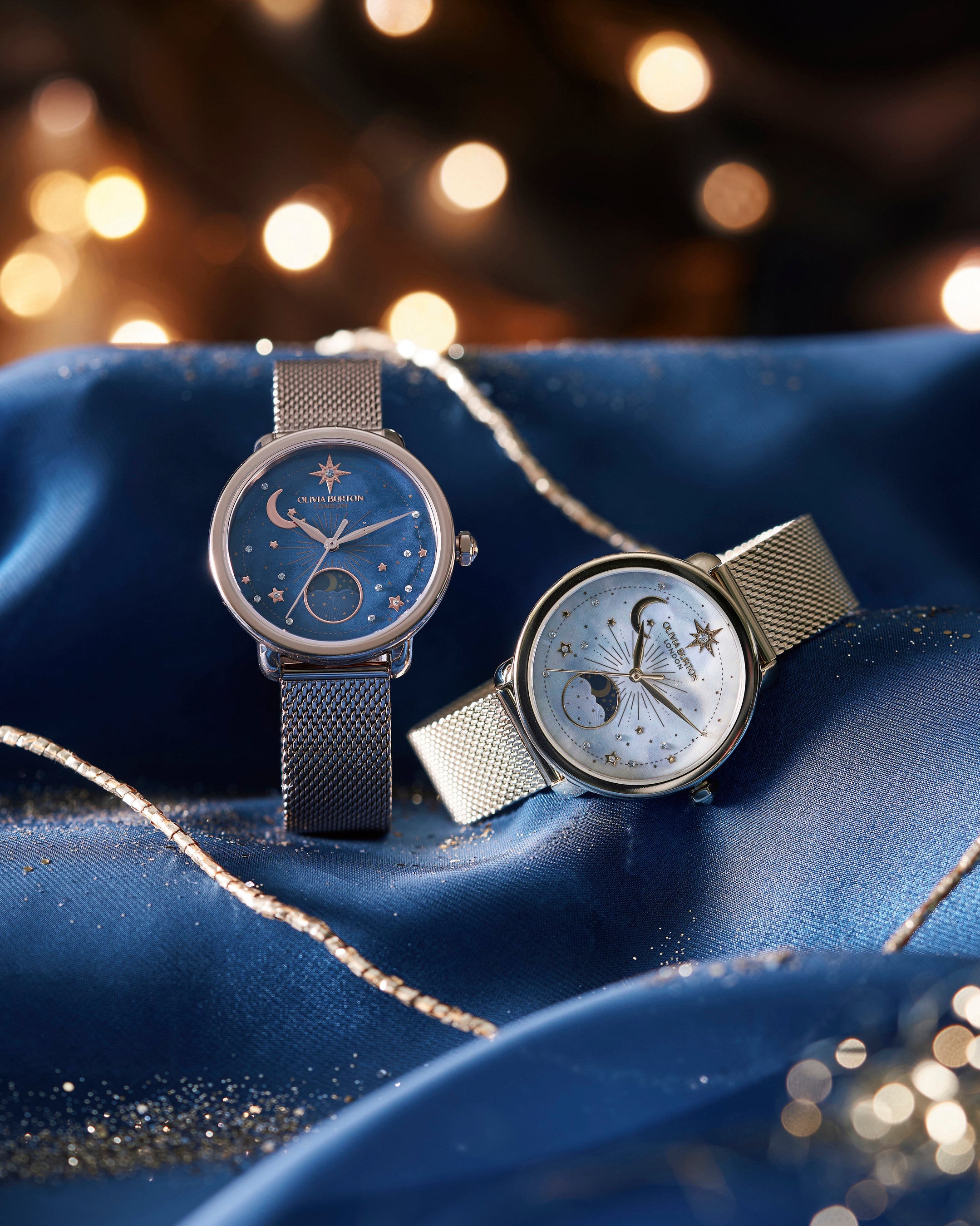 月と星がきらめくオリビア・バートン新作腕時計3コレクション登場