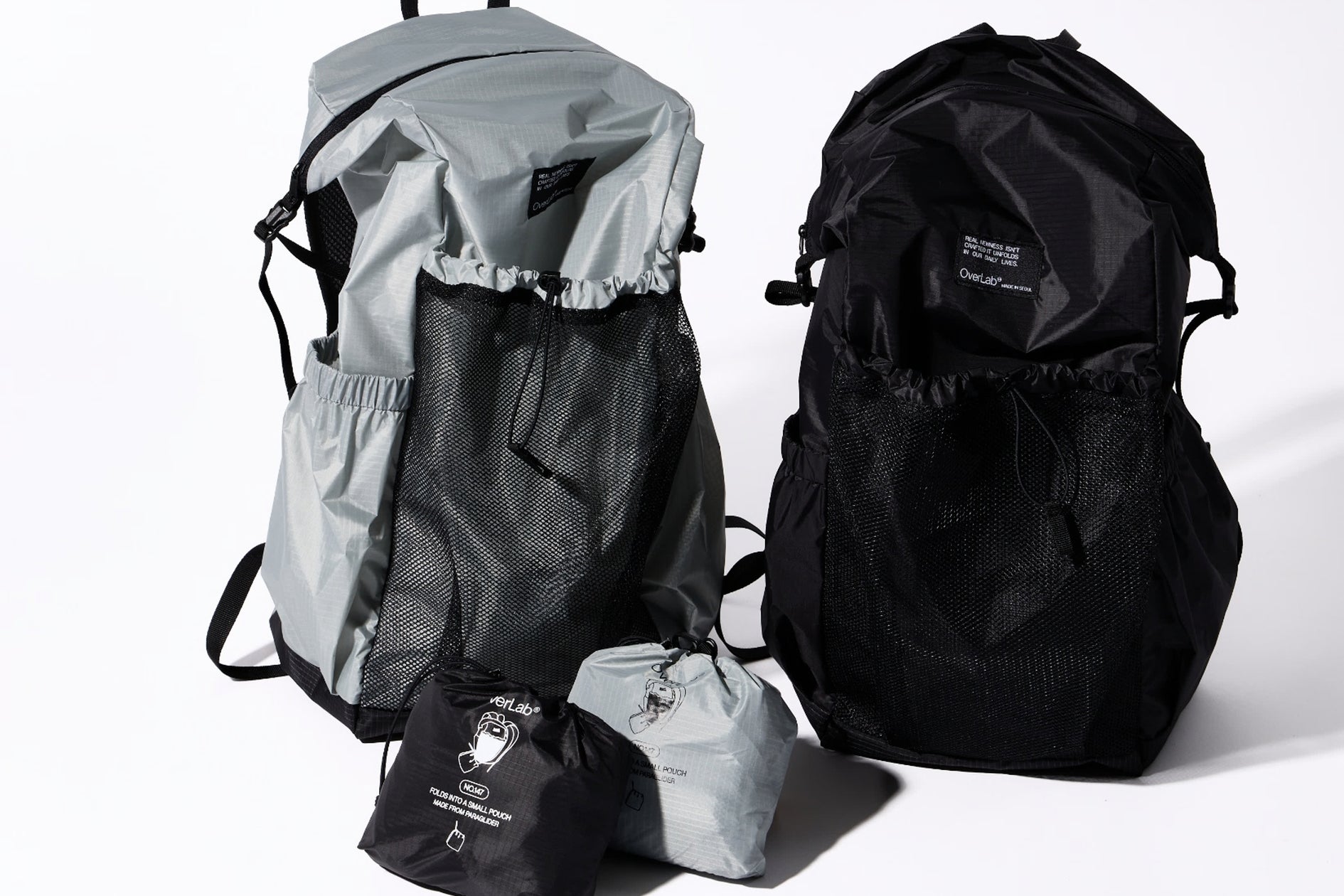 約130gなのに20L。この軽さが、持ち歩く理由になる。韓国発「OverLab(オーバーラボ)」が超軽量パッカブルバッグパック発売。