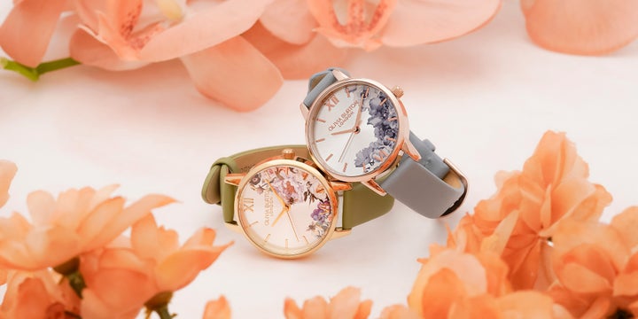 オリビアバートン VEGAN ROSE SAND & GOLD 腕時計 - Main Image