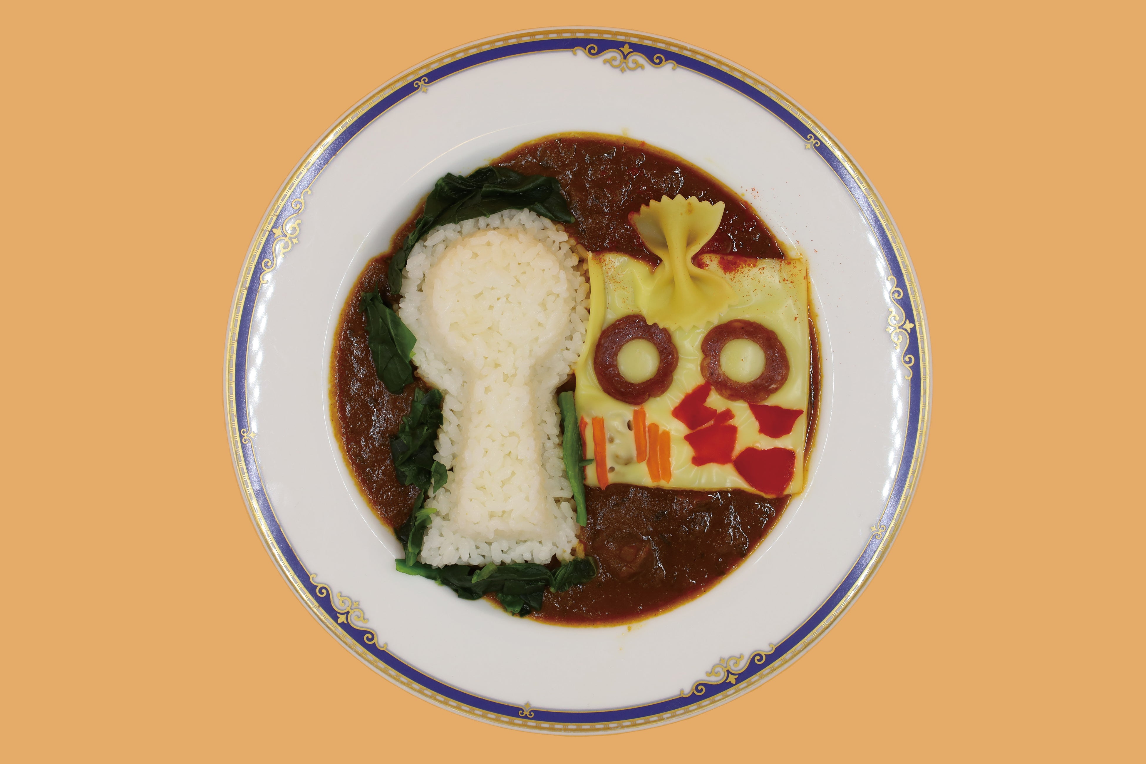 赤色（壁画の赤色顔料ベンガラをイメージ）