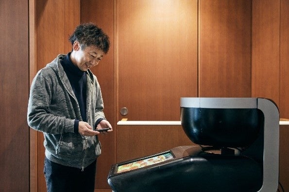 宮下教授が開発した「味わうテレビ」TTTV