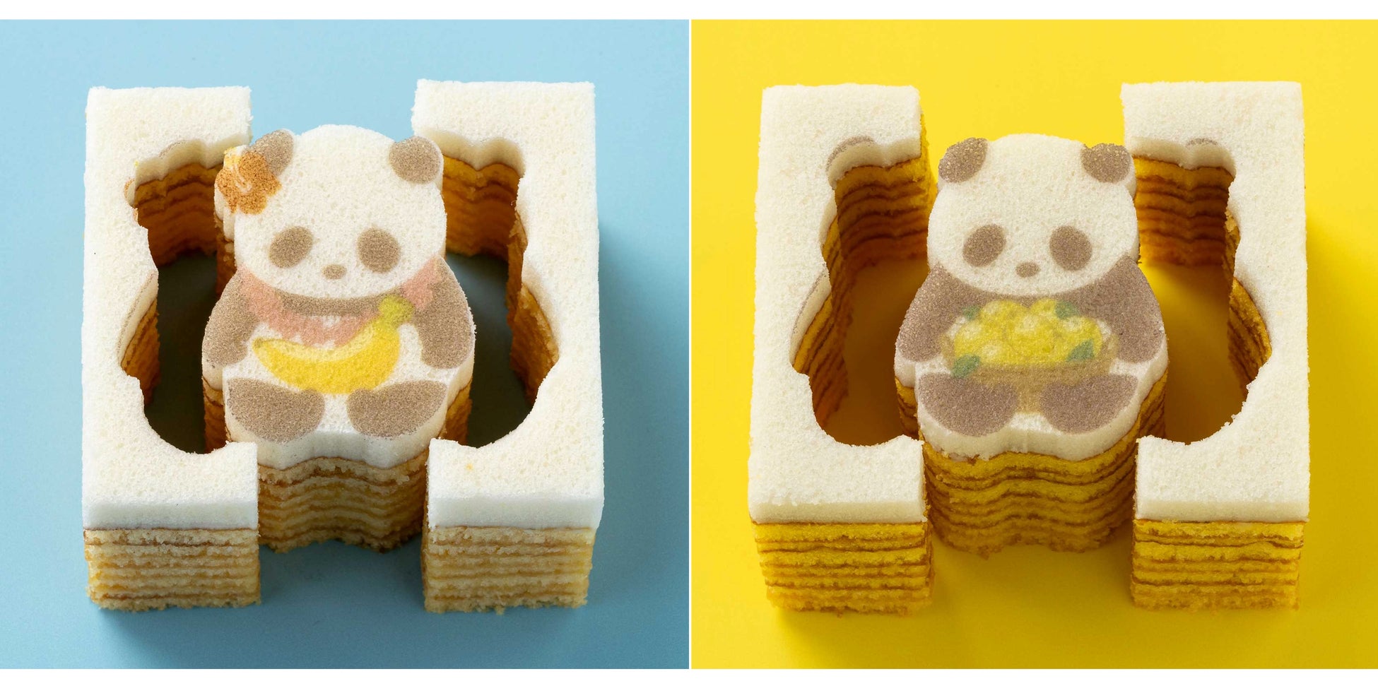 カタヌキヤ パッケージ コレクション 夏のおでかけには、パンダもいっしょ!型ぬきできるバウムの専門