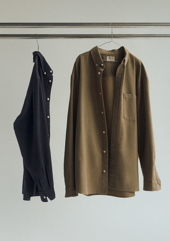 リラックスフィットオックスフォードシャツ¥2,499