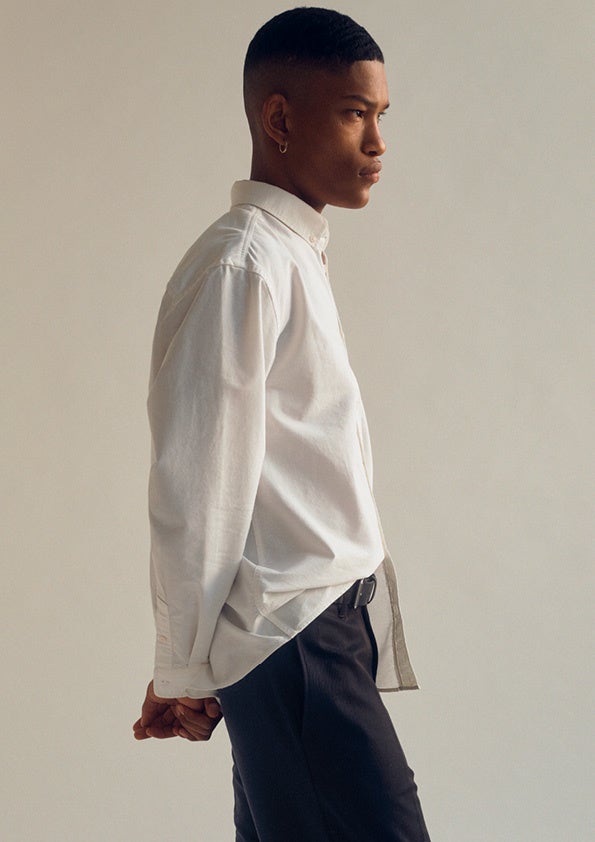 リラックスフィットオックスフォードシャツ¥2,499