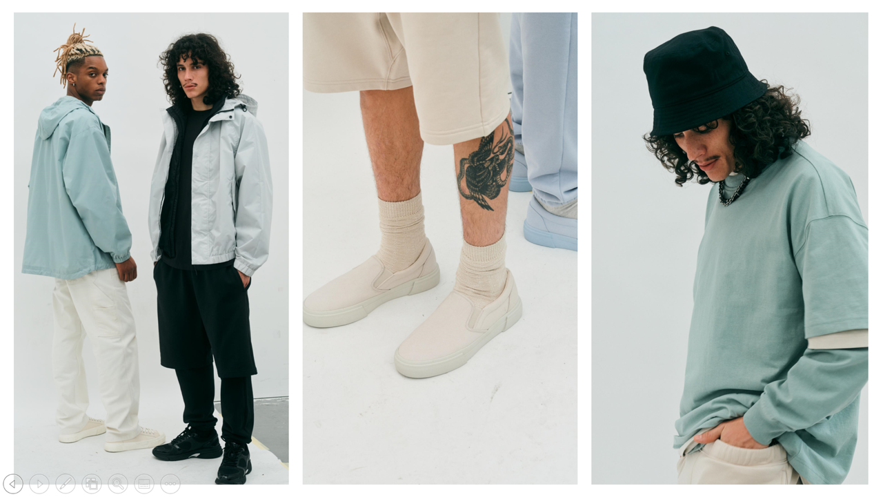 H&Mメンズ Blank Staples