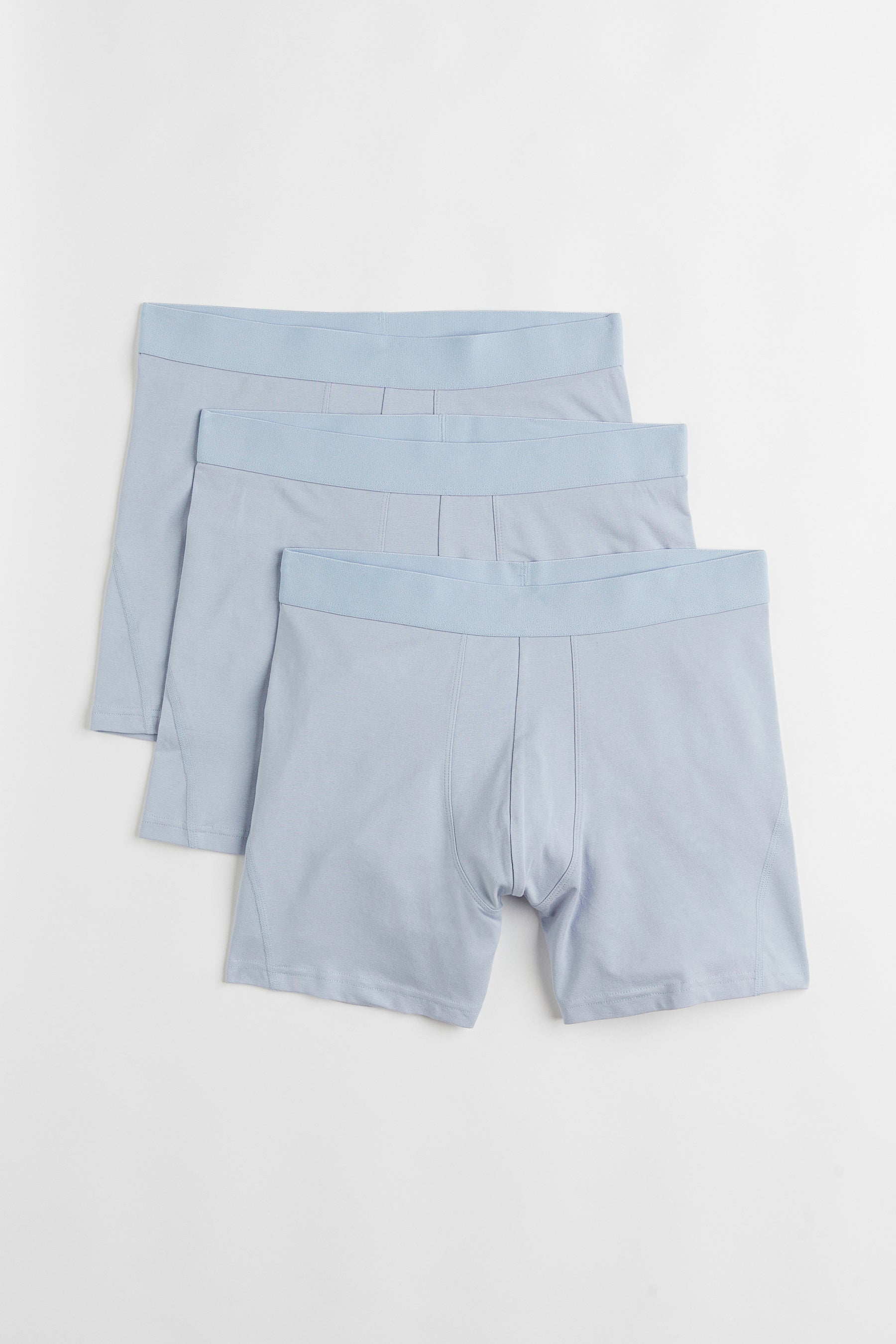 H&Mメンズ Blank Staples ミッドレングスボクサーブリーフ3枚セット¥2,999