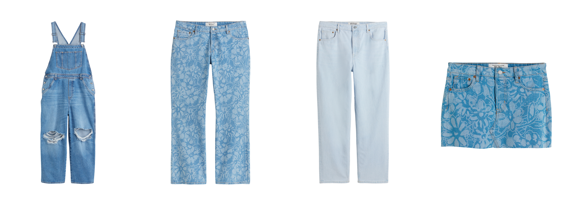 H&M DIVIDEDから発売される、よりサステナブルなデニムコレクション