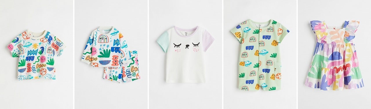 ※H&Mキッズ「Liunic x H&M」コレクション ベビー（70-105m）H&M公式オンラインストア限定商品画像