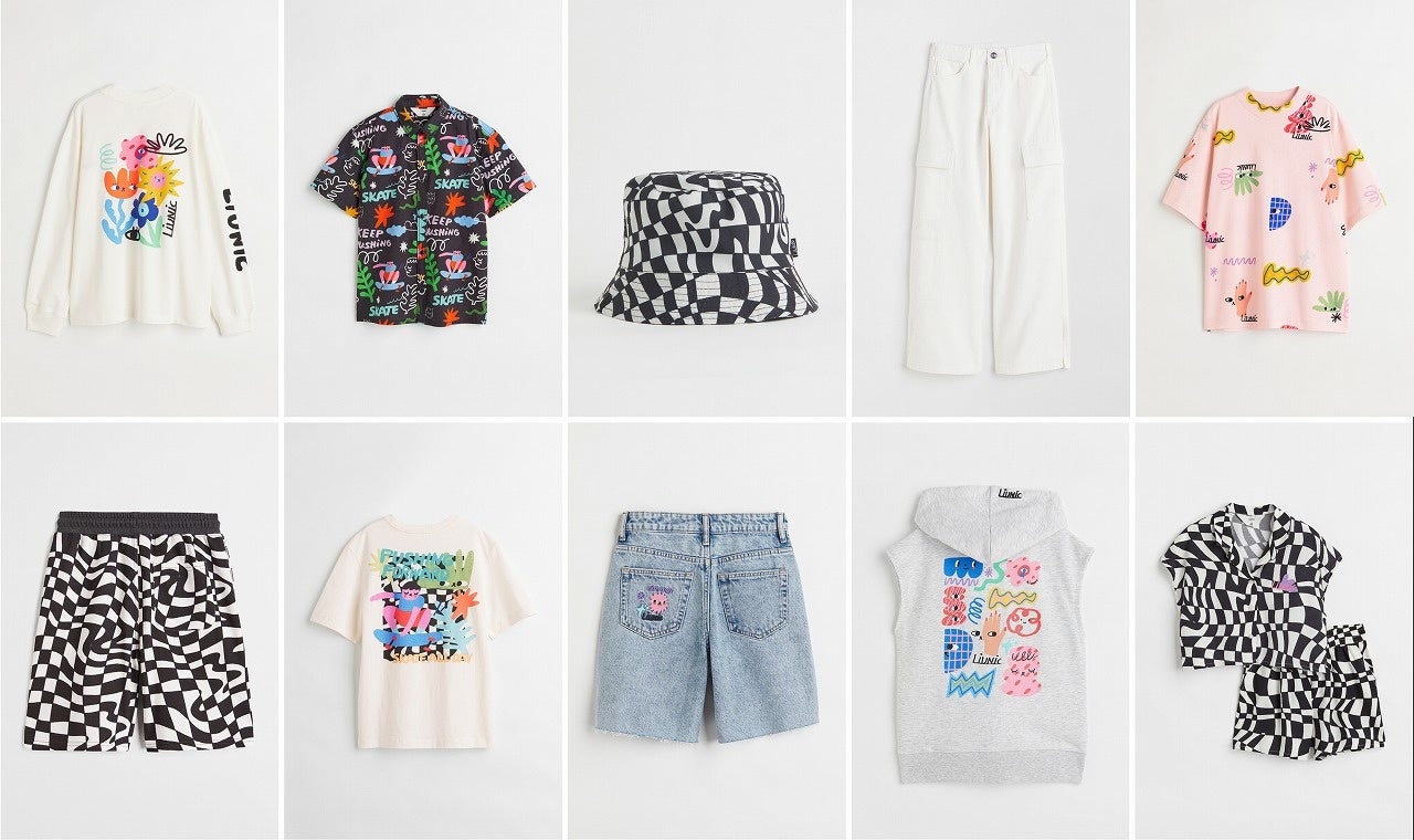 ※H&Mキッズ「Liunic x H&M」コレクション ヤングキッズ（135-170cm）