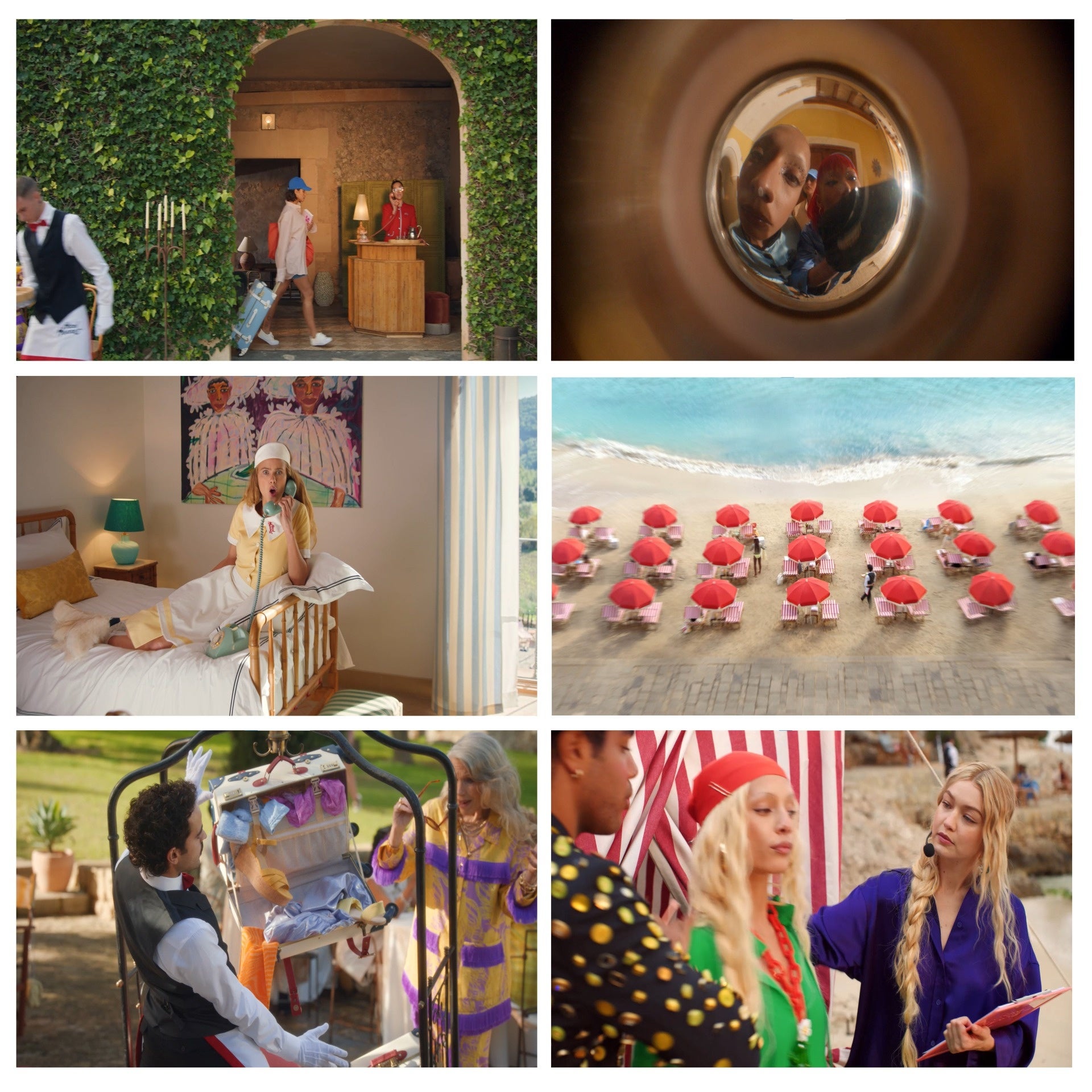 H&M「Hôtel Hennes」キャンペーン・ショートムービーより