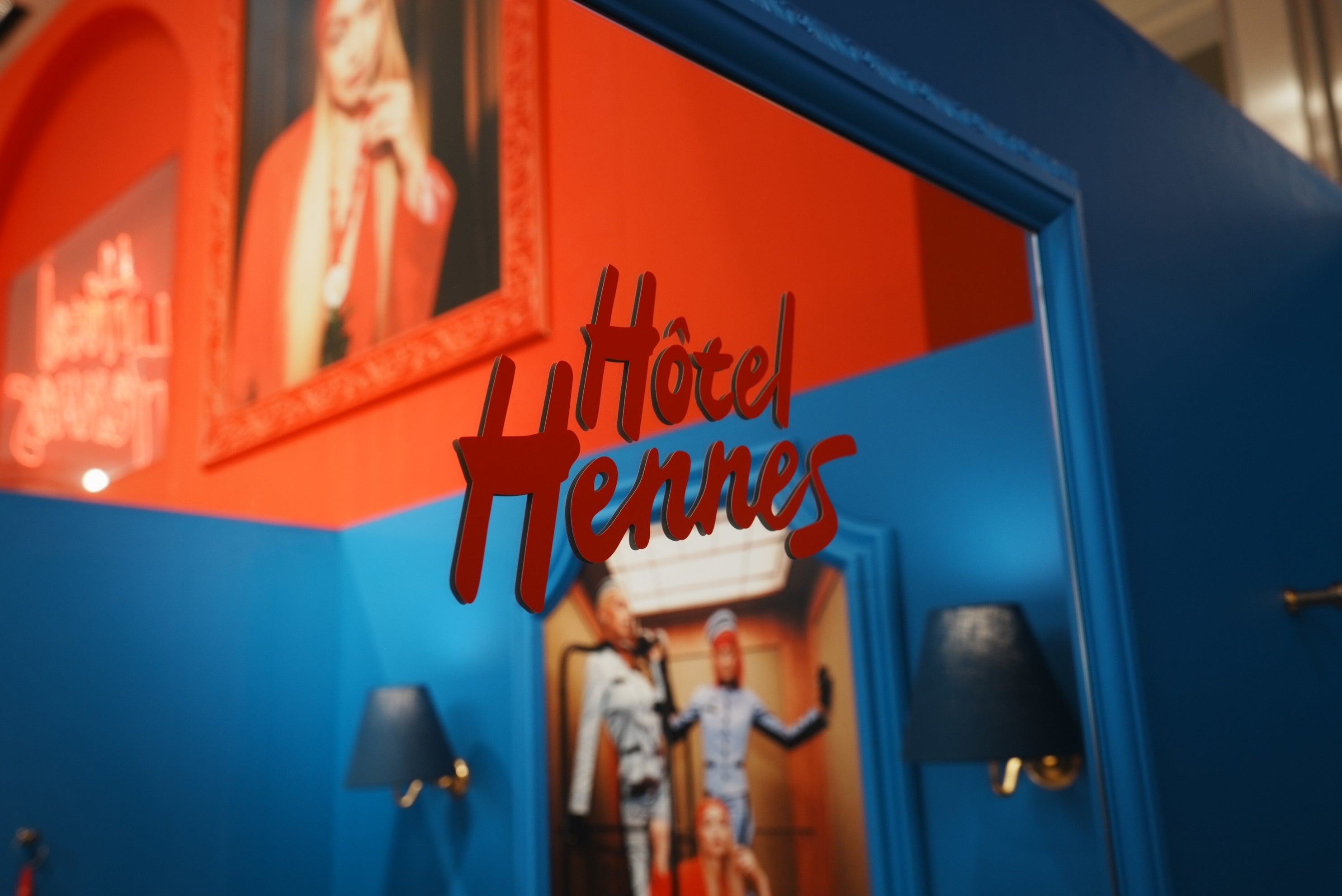 H&Mレディース キャンペーン「Hôtel Hennes」（ホテル・へネス）内観写真