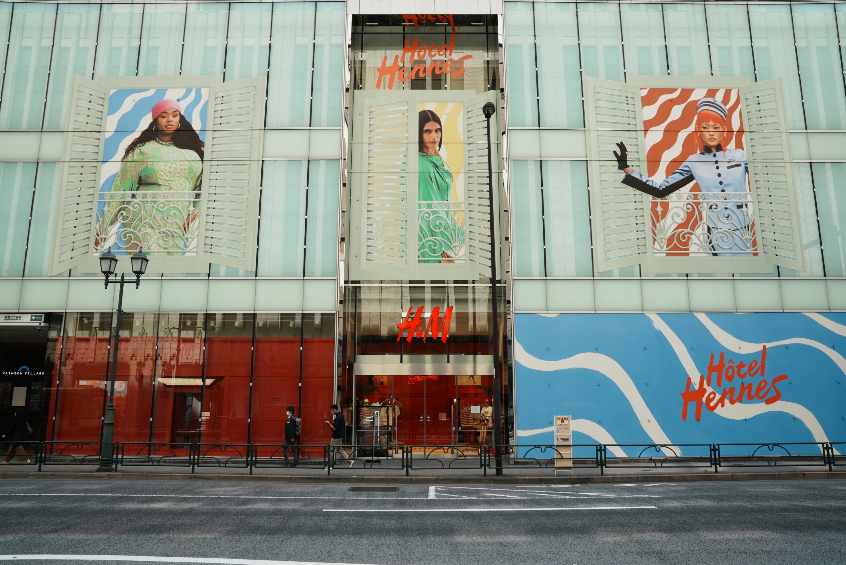 H&Mレディース キャンペーン「Hôtel Hennes」（ホテル・へネス）内観写真