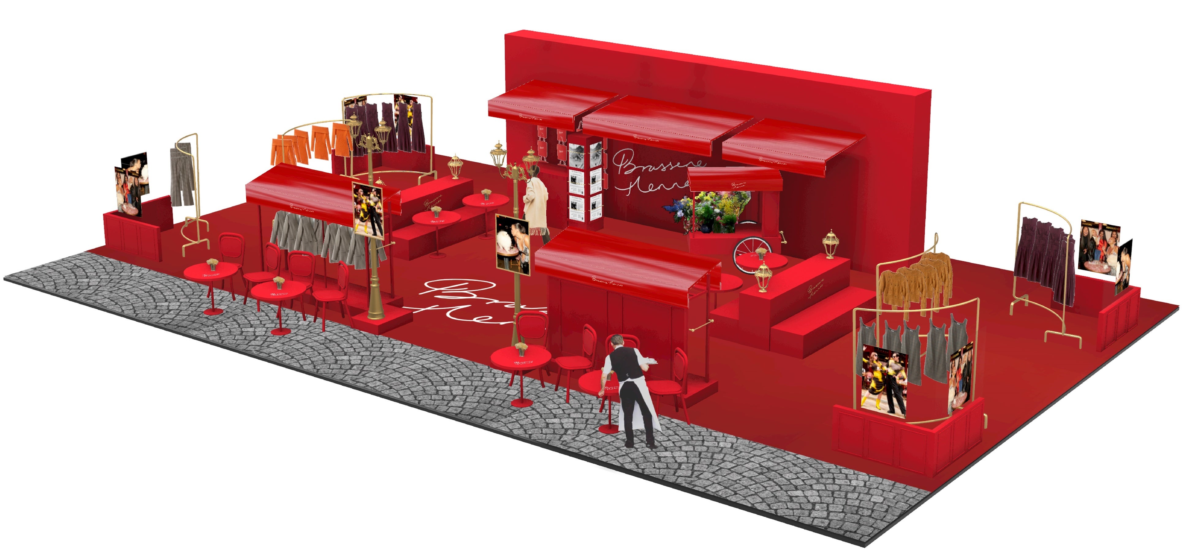 H M新宿店 9月15日 木 から5日間の期間限定で Brasserie Hennes ブラッスリー へネス をオープン H Mのプレスリリース