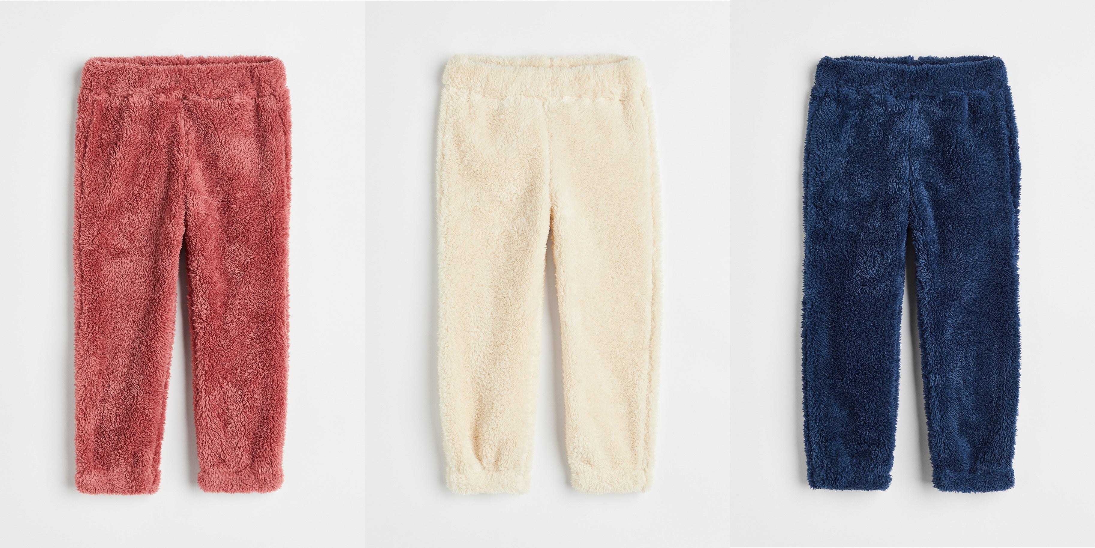 H&Mキッズ 最新秋冬コレクション ボアパンツ￥1,499