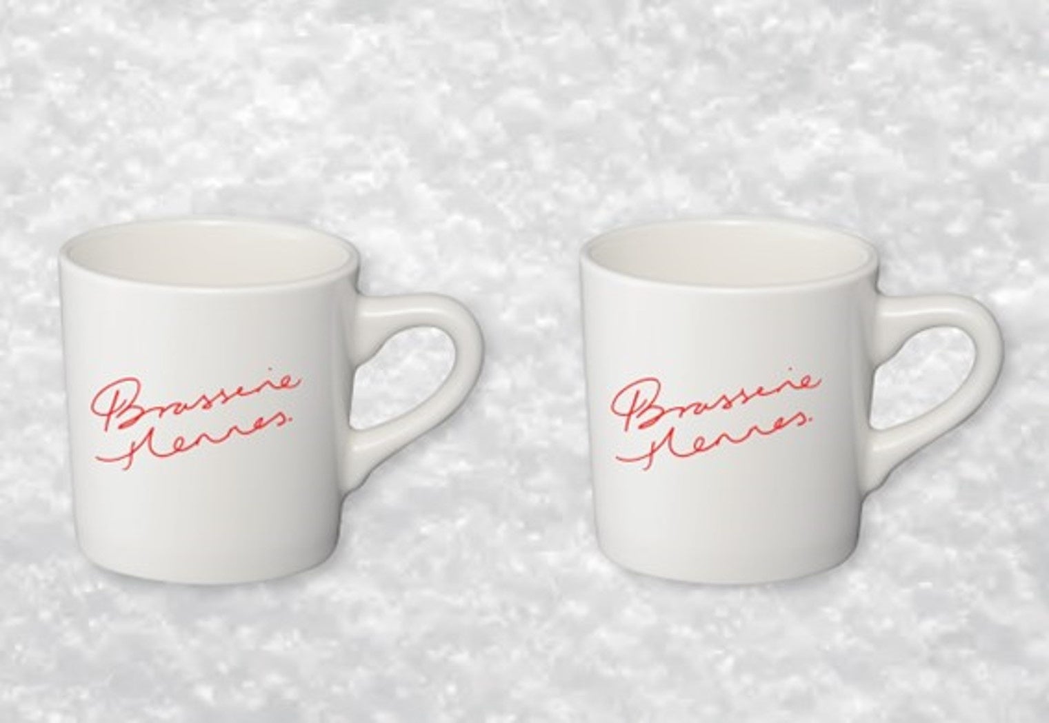 H&M 2022年 ホリデーキャンペーン 「Brasserie Hennes（ブラッスリー・へネス）」 H&Mメンバー特典マグカップ イメージ画像