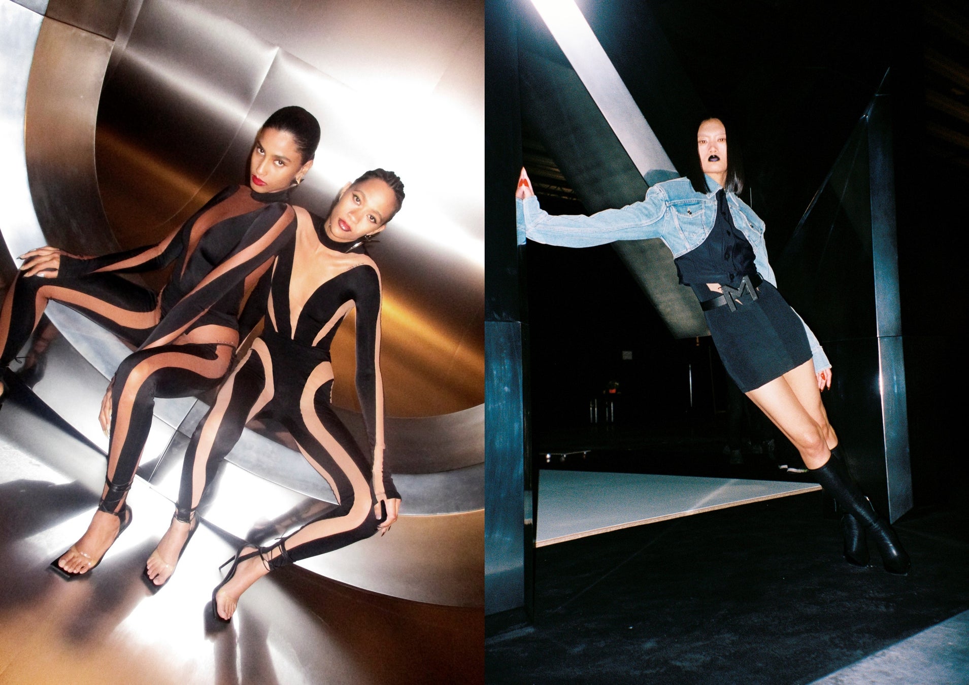 H&M 2023年 デザイナー・コラボレーション 「Mugler H&M(ミュグレー エイチ・アンド・エム)」コレクション ビハインドザシーン画像