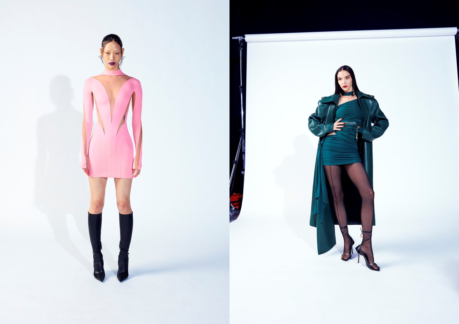 H&M 2023年 デザイナー・コラボレーション 「Mugler H&M(ミュグレー エイチ・アンド・エム)」コレクション ルック画像
