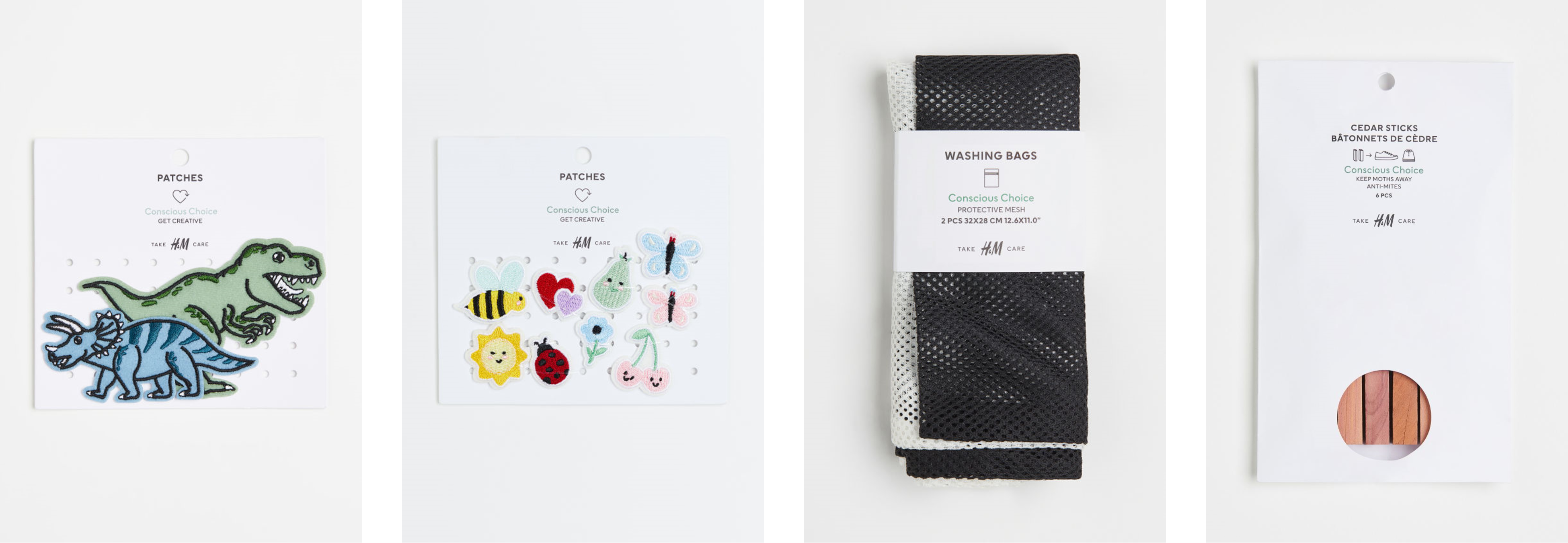 H&M公式オンラインストア限定で展開するケア製品