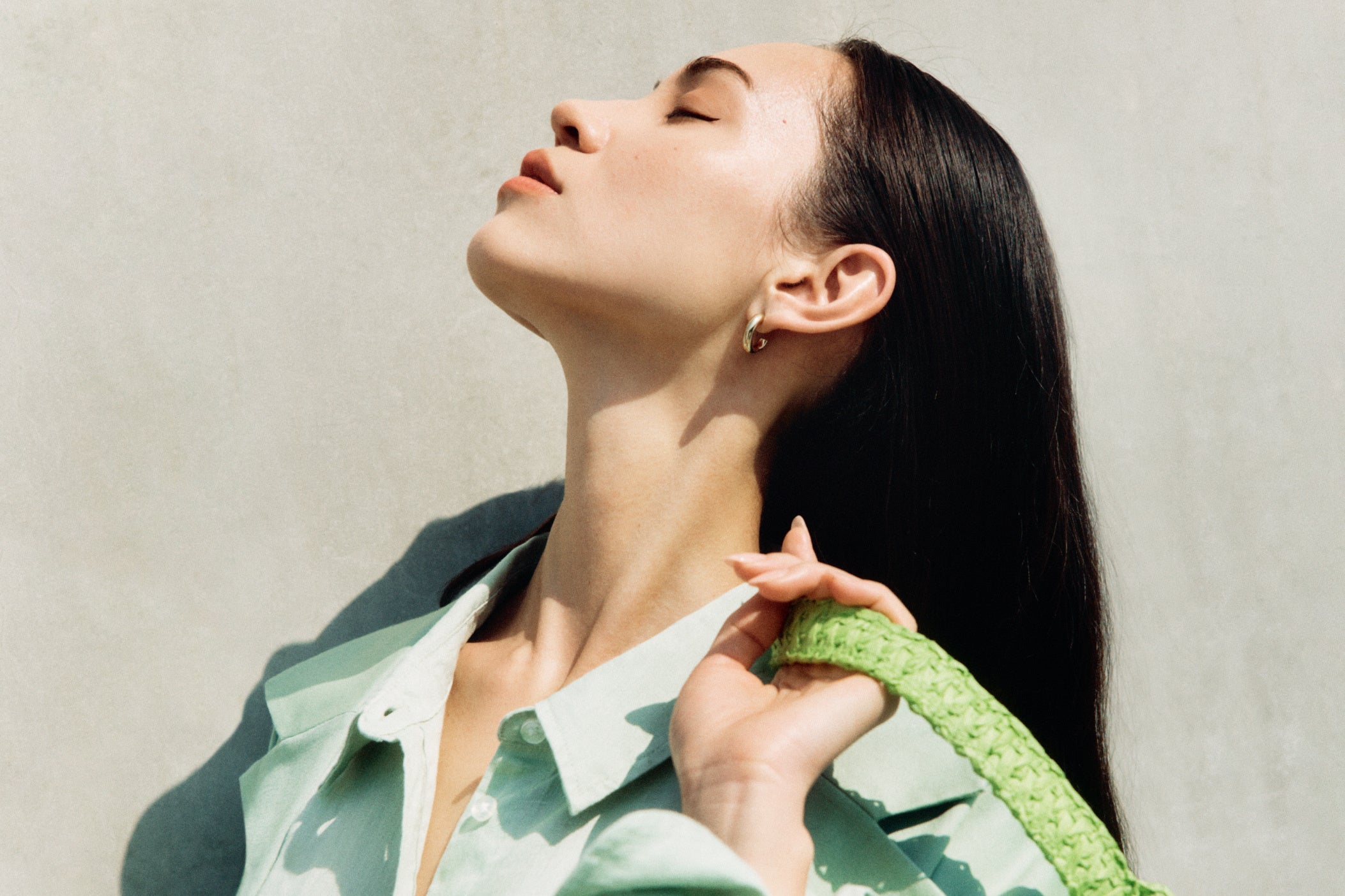 リネンシャツ¥2,999