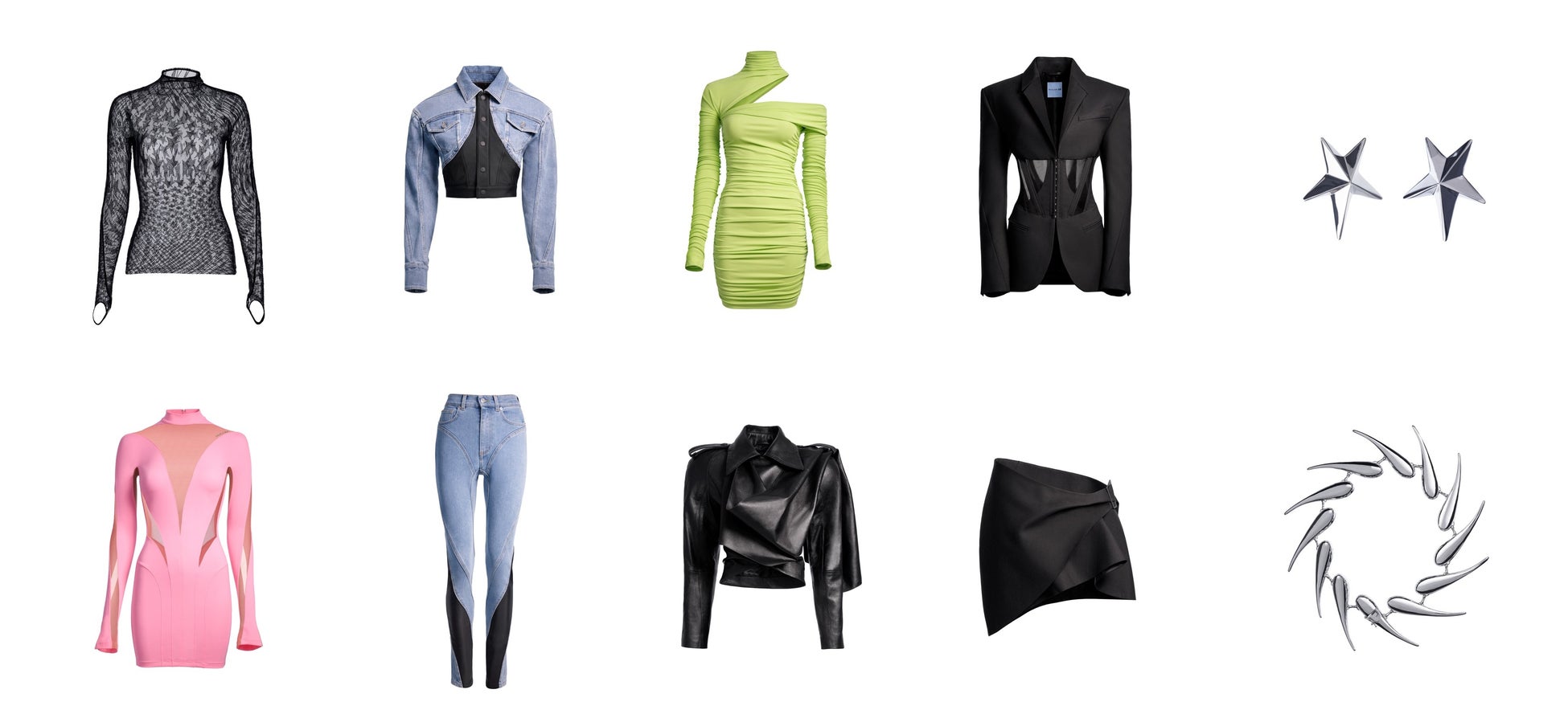 H&M 2023年 デザイナー・コラボレーション 「Mugler H&M(ミュグレー エイチ・アンド・エム)」コレクション ウィメンズウェア商品画像