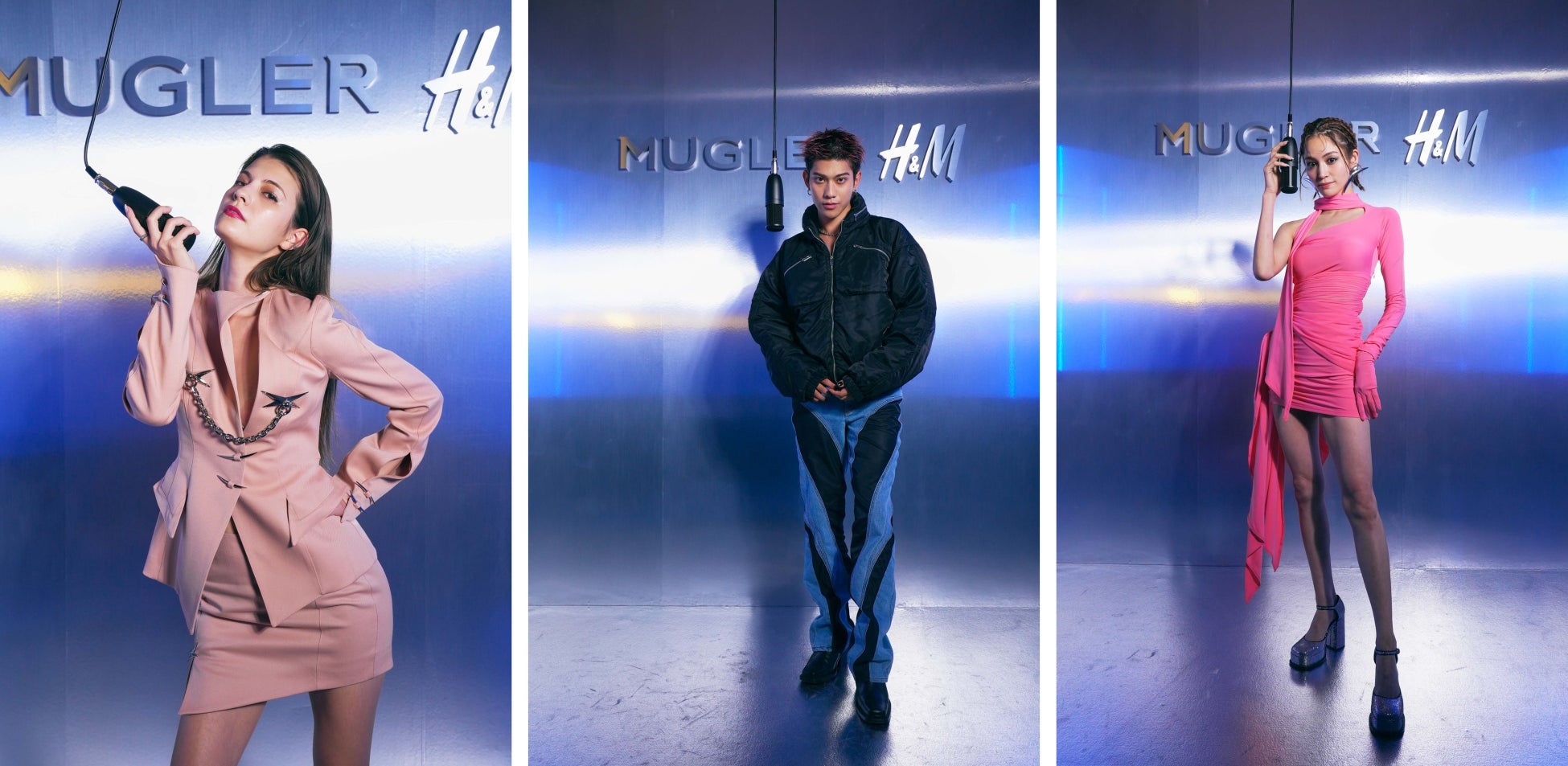 H&M 2023年 デザイナー・コラボレーション 「Mugler H&M(ミュグレー エイチ・アンド・エム)」マギー  井上ヤマト 楓