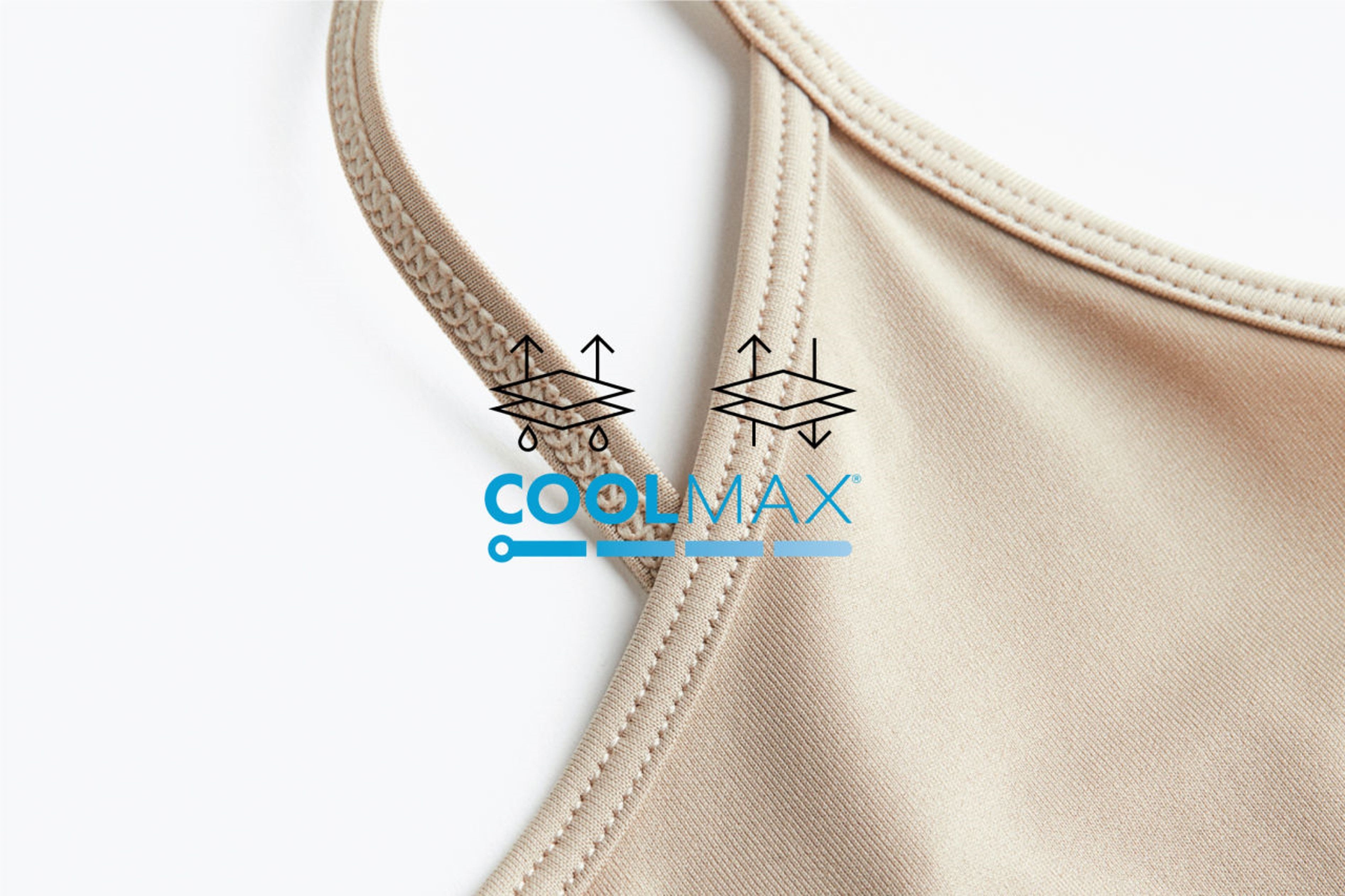 H&M 2023年最新ウィメンズウェア ベーシックアイテム 「COOLMAX®（クールマックス）」 キャミトップス ¥999