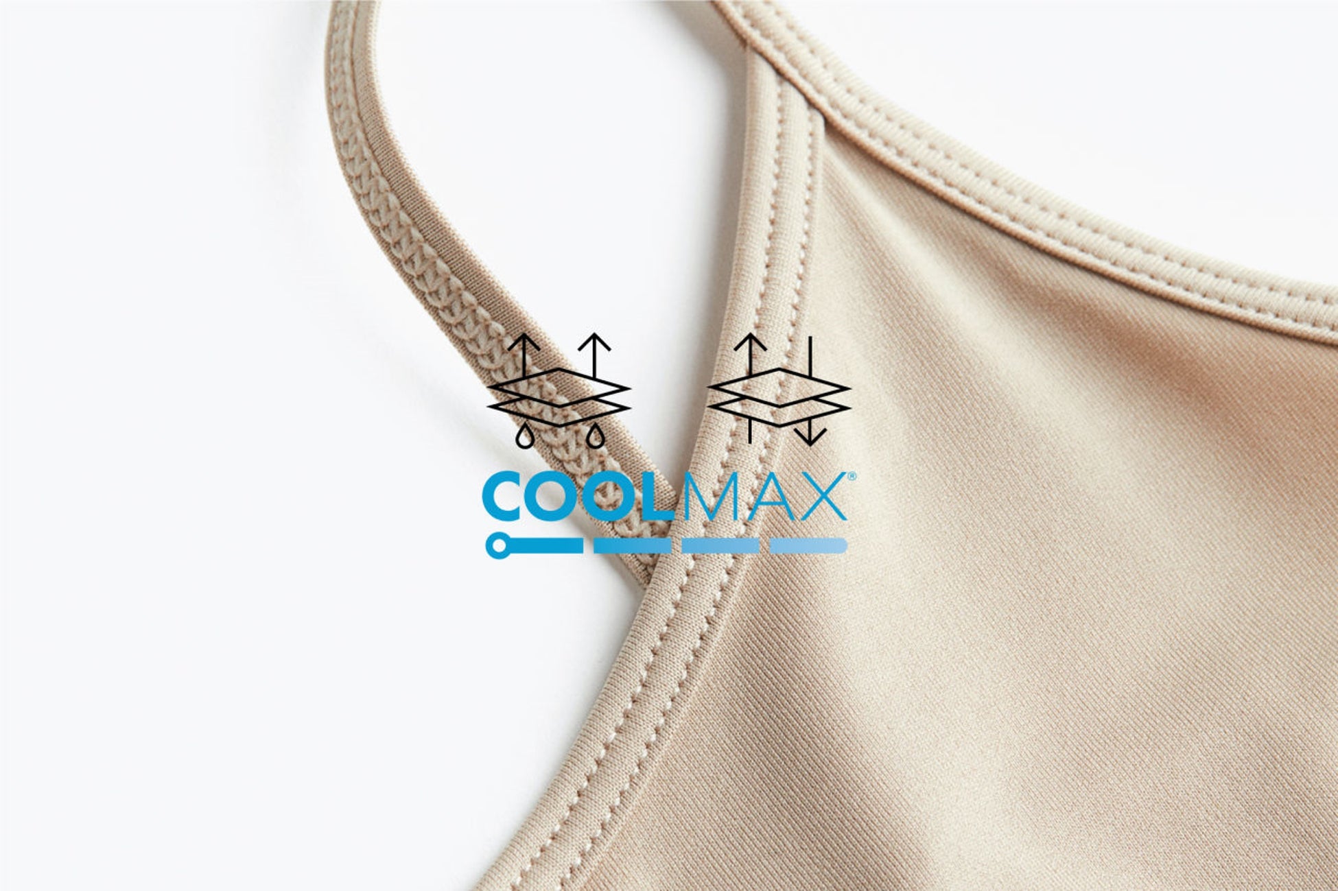 H&M 2023年最新ウィメンズウェア ベーシックアイテム 「COOLMAX®(クールマックス)」 キャミトップス ¥999