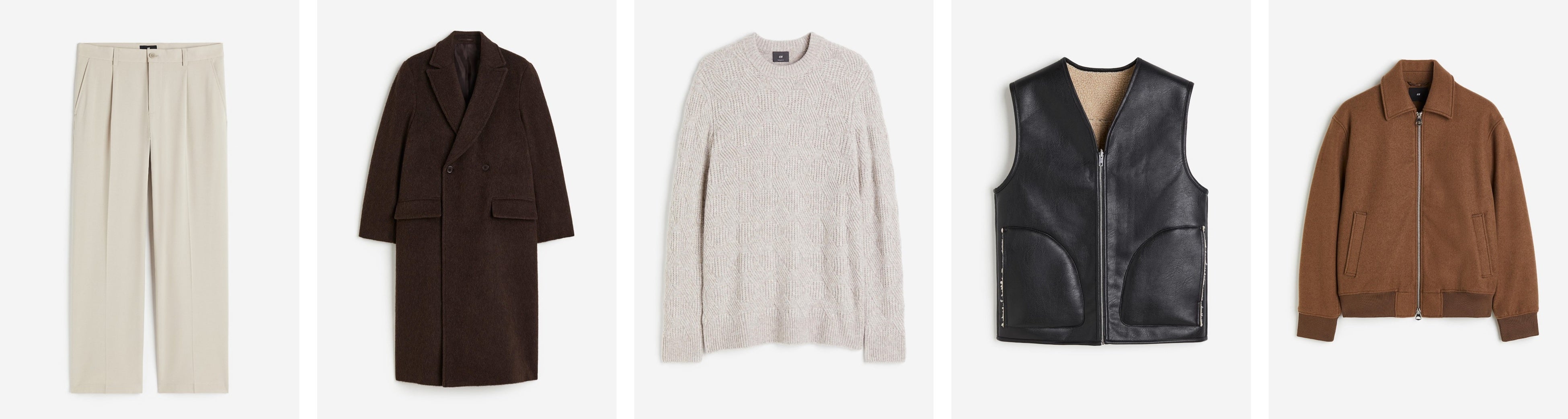 H&M 2023年最新 メンズ「AW2023コレクション」アイテム