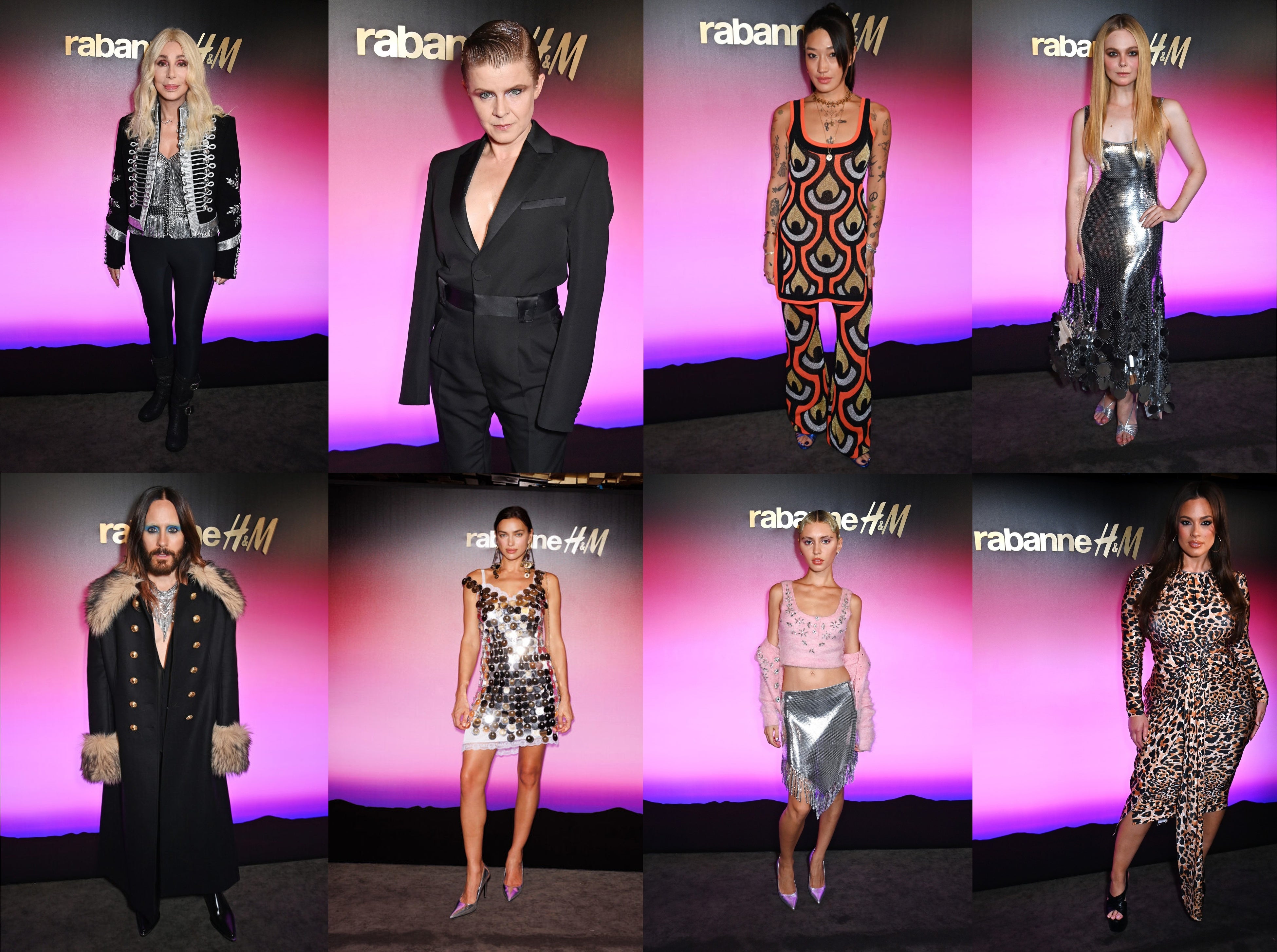 H&M 2023年秋冬 デザイナーコラボレーション 「rabanne H&M（ラバンヌ・エイチ・アンド・エム）」コレクション イベント写真