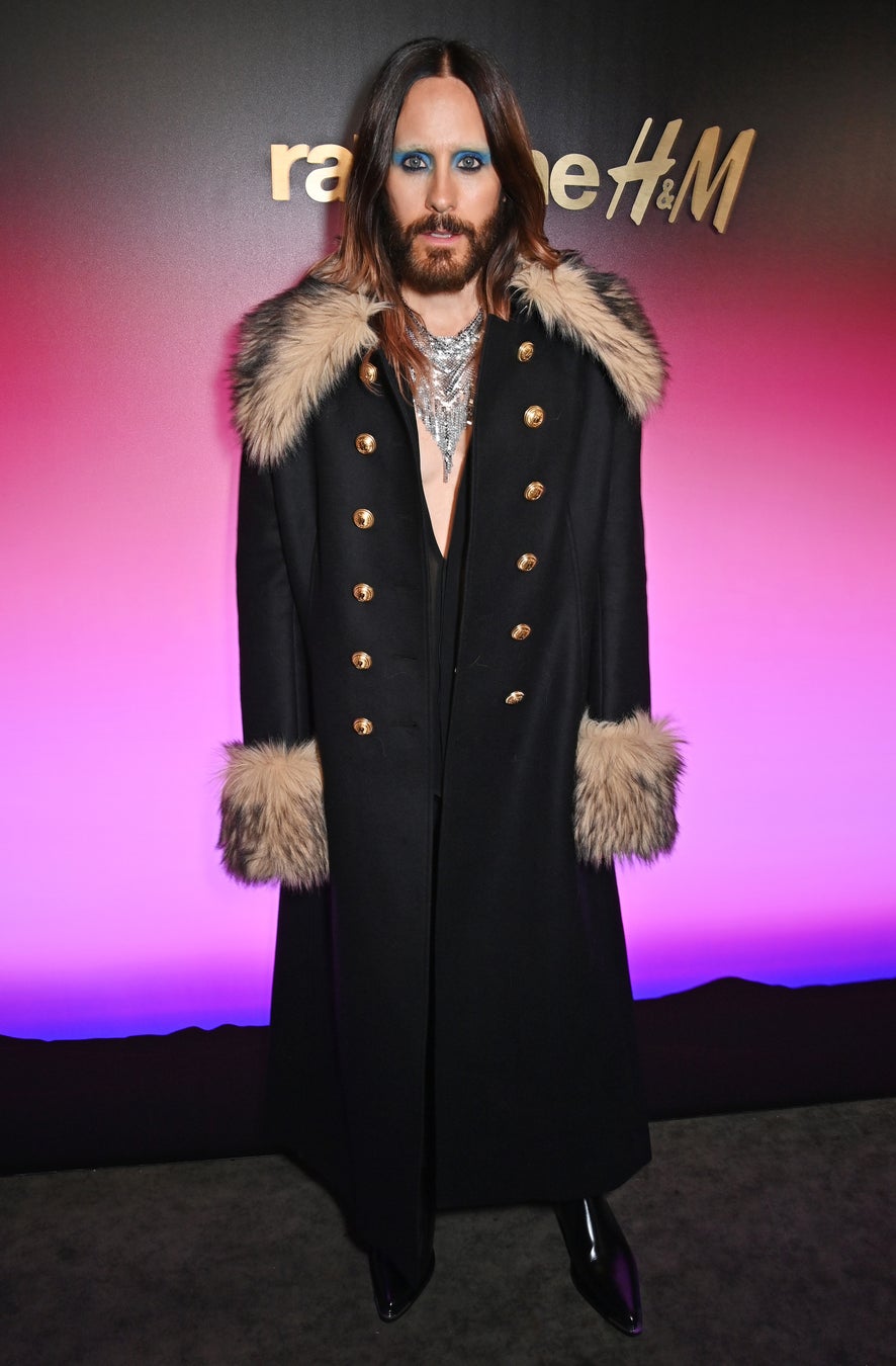 H&M 2023年 デザイナーコラボレーション 「rabanne H&M(ラバンヌ・エイチ・アンド・エム)」コレクション イベント写真 ジャレッド・レト(Jared Leto)