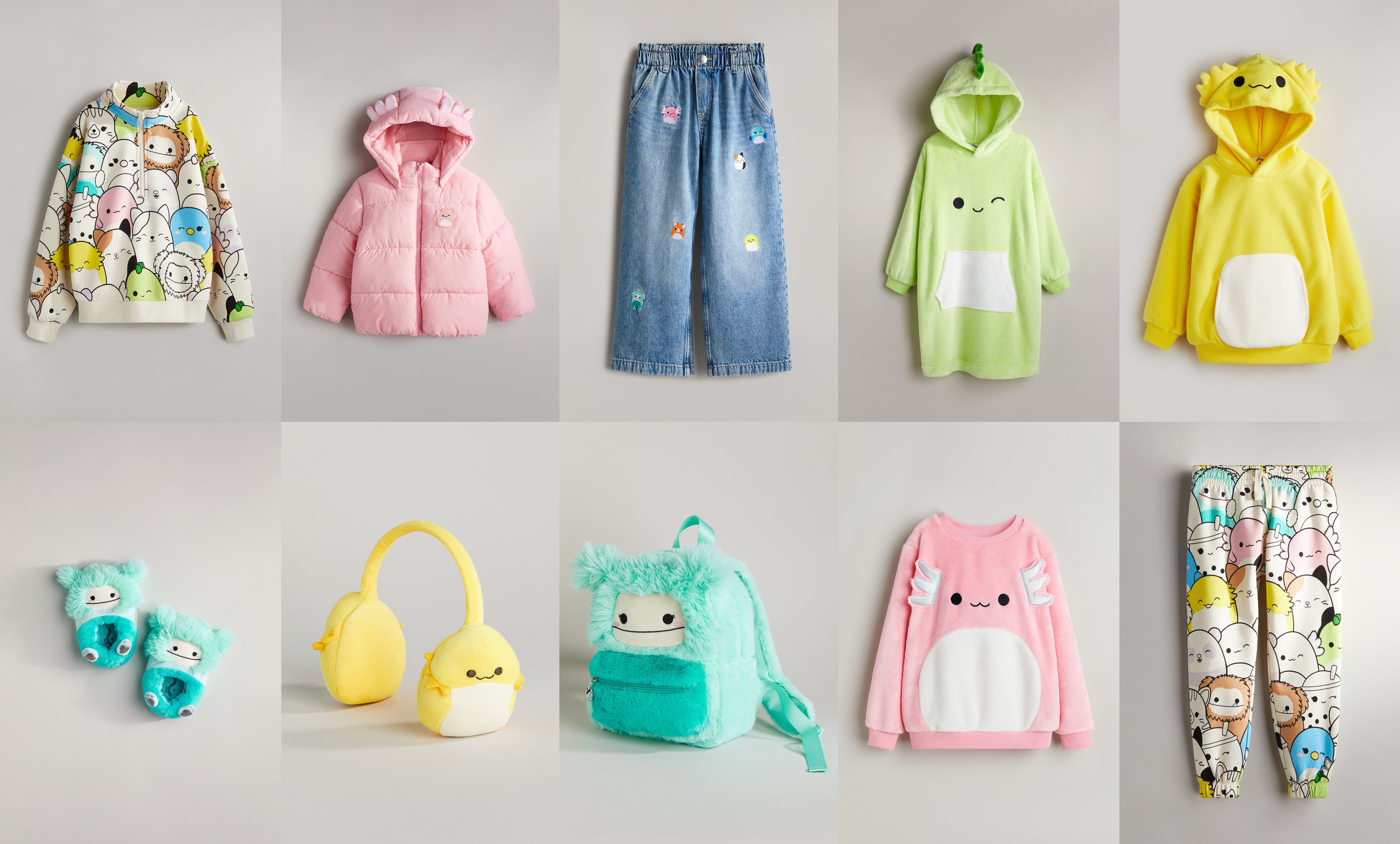 H&M キッズ「Original Squishmallows™ x H&M」コレクション