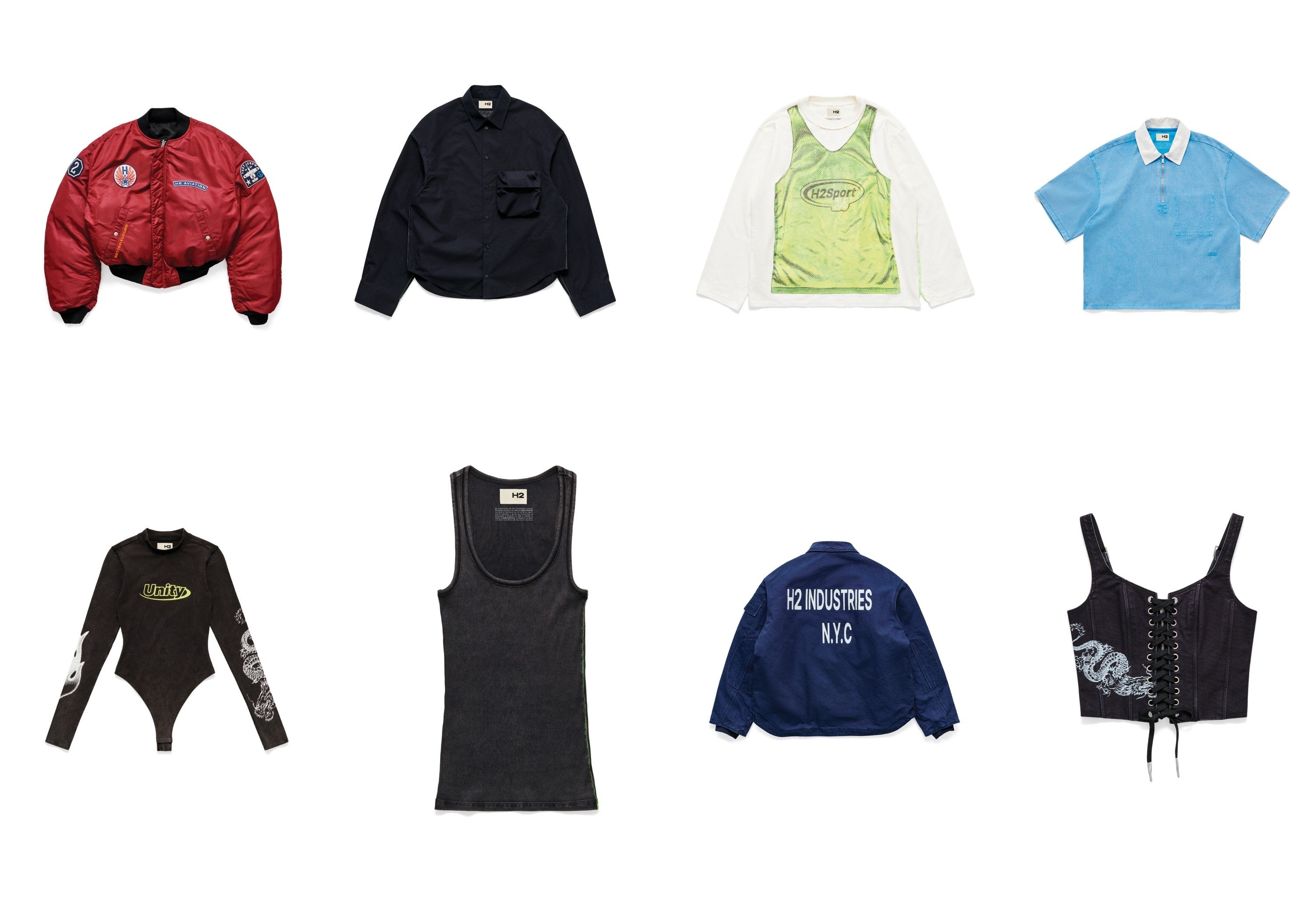 Heron Preston x H&M「H2」アイテム