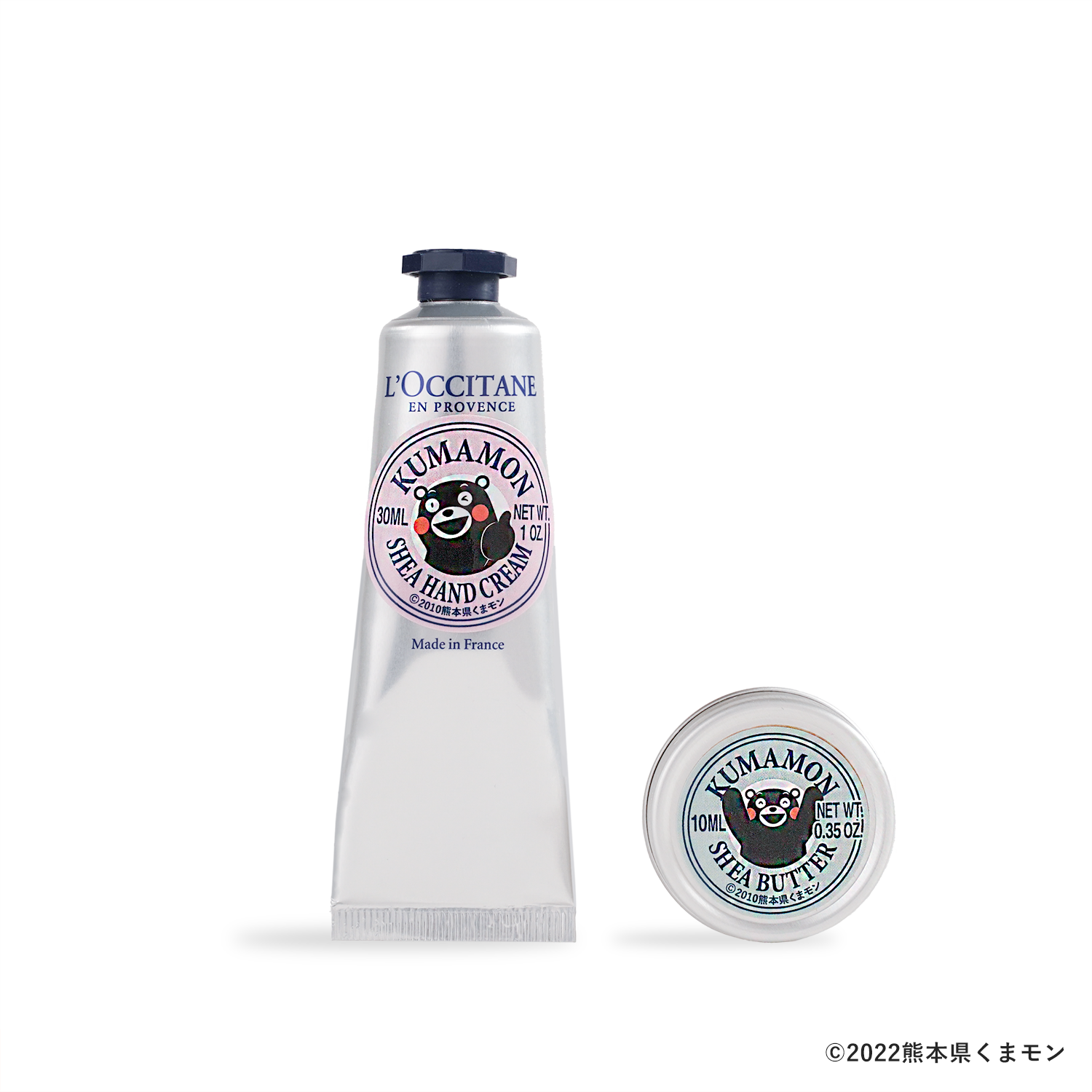 左からシア ハンドクリーム、シアバター