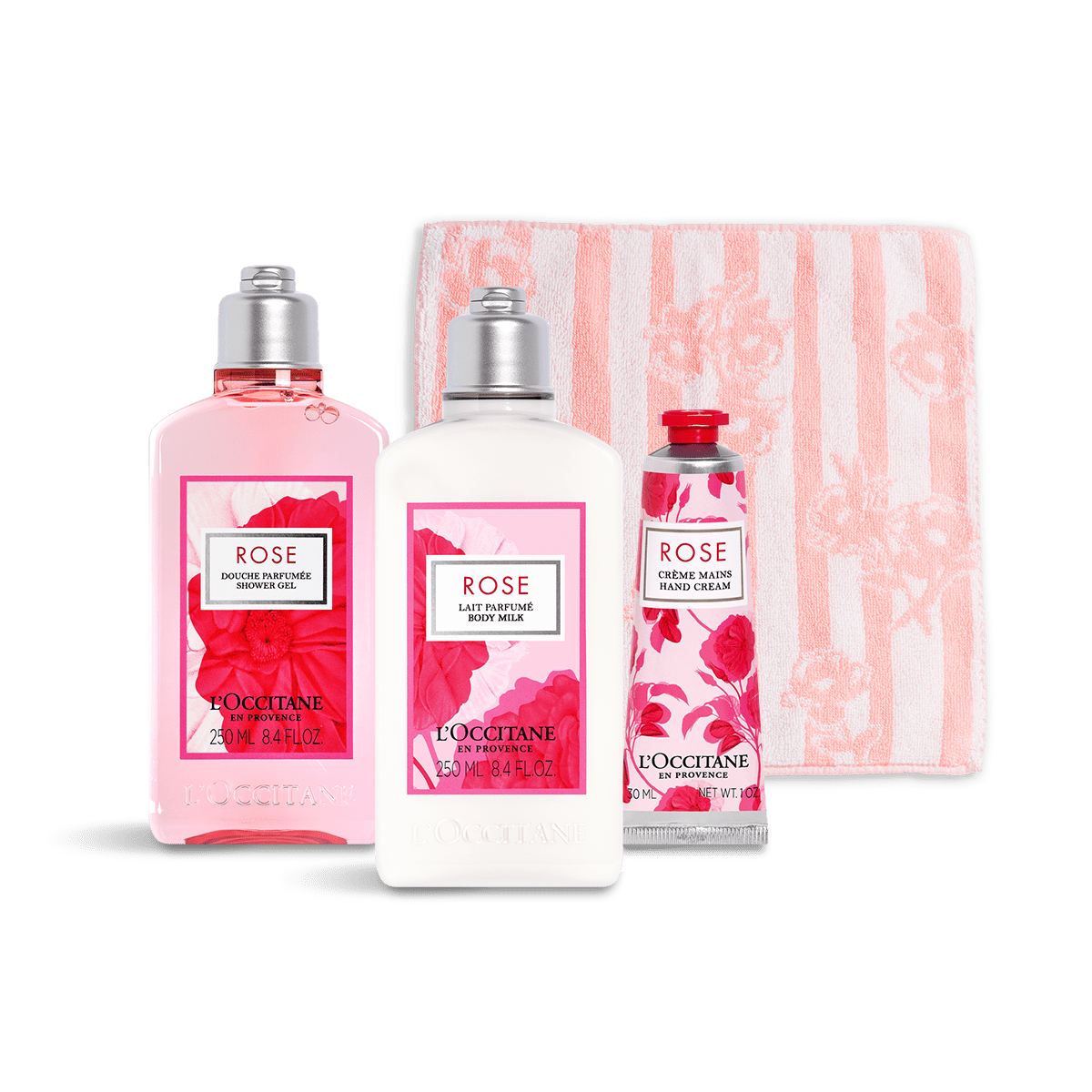 1円 未使用 ロクシタン CV ボディクリーム ローズ SR クレンジングミルク クレンジングウォーター 香水 コスメ 計4点セット BP802 ローズ ボディクリーム | ロクシタン公式通販