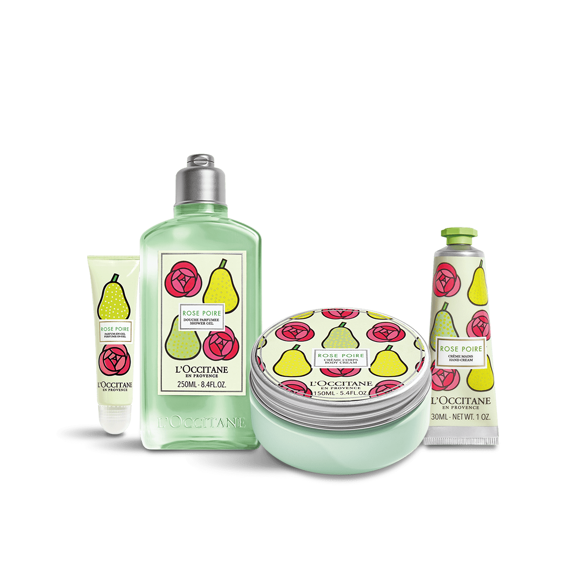 【新品】ロクシタン　ホワイトラベンダー&ラフランスローズ　ボディクリームセット ロクシタン ホワイトラベンダー&ラフランスローズ ボディ