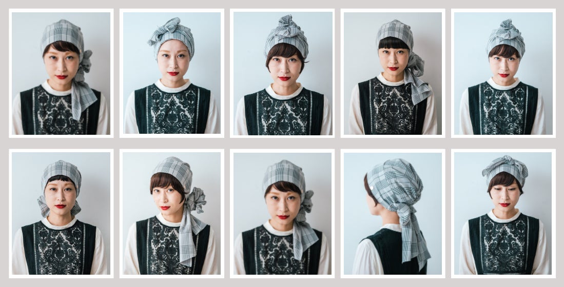 BAREN スカーフハット+前髪 ヘアロスや髪のトラブルに悩む方が、いつでも自分らしくいられる