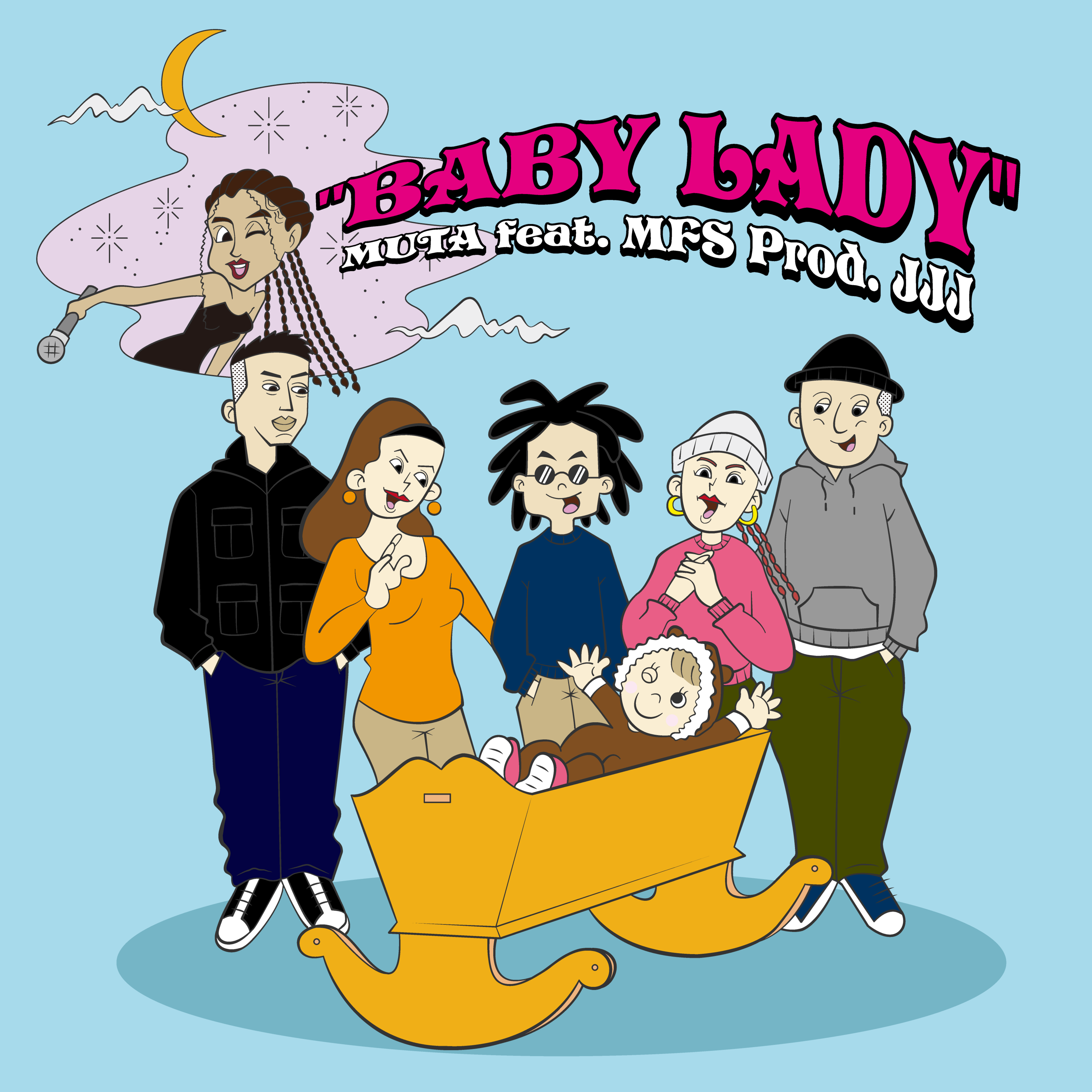 「BABY LADY」アートワーク