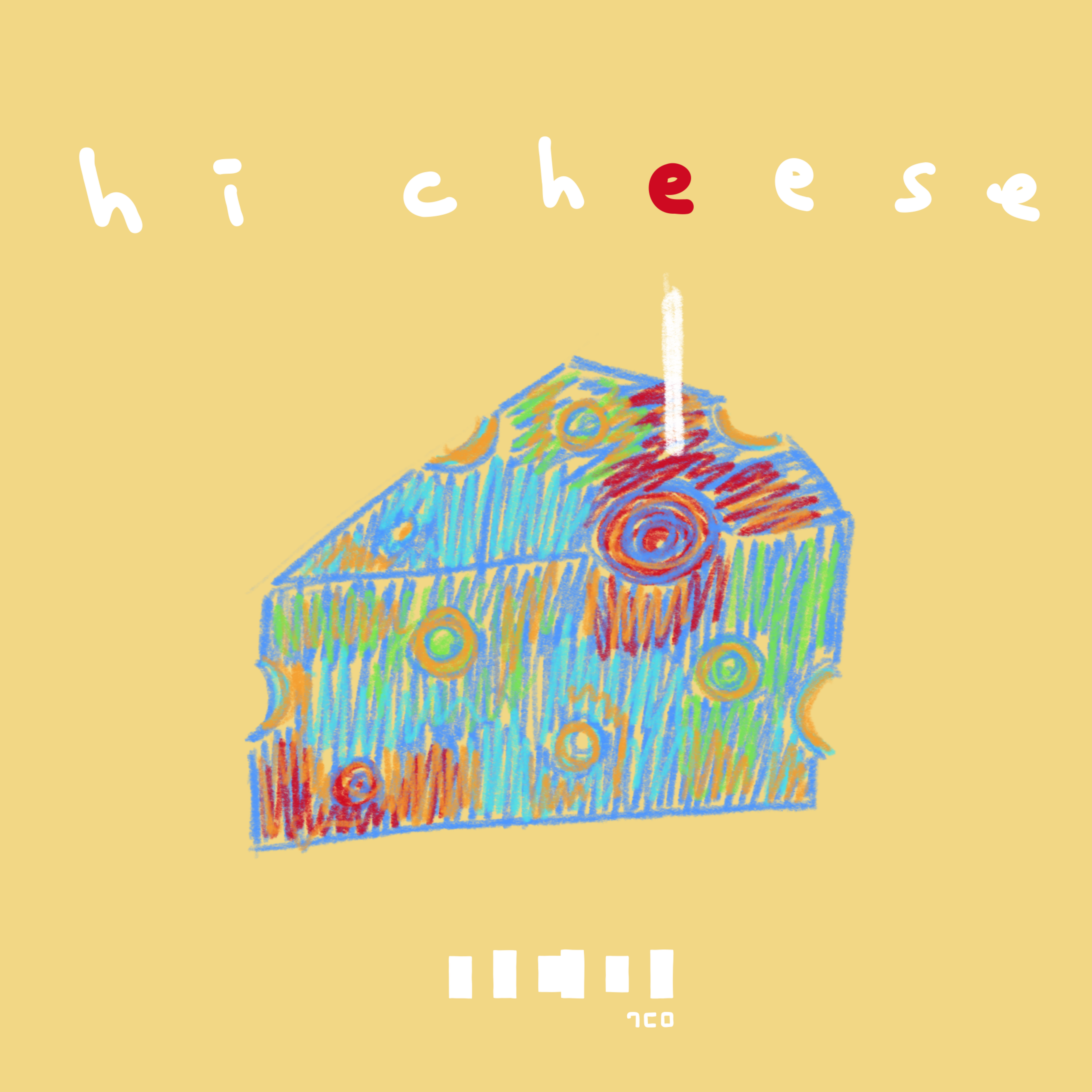 「hi cheese」アートワーク