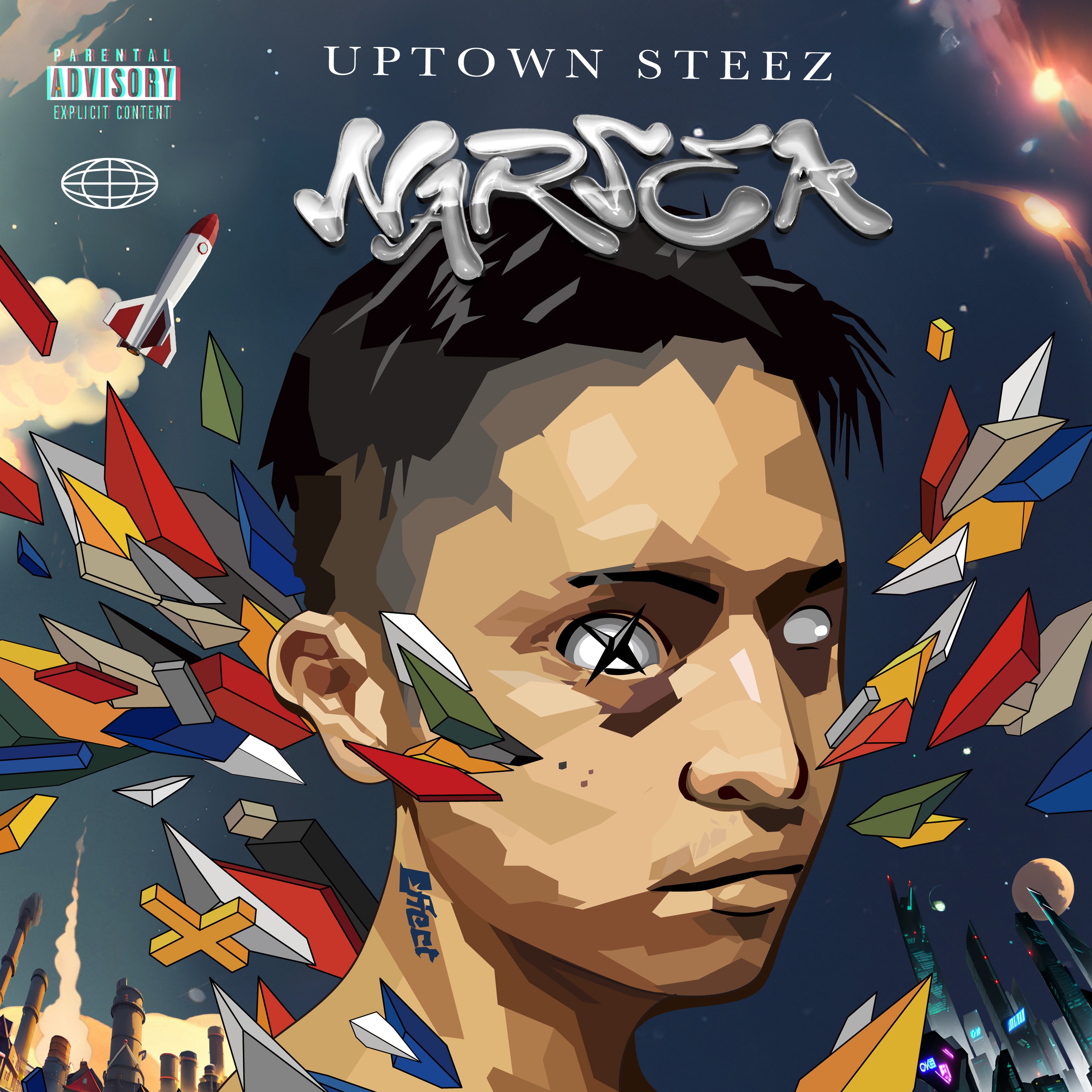 「UPTOWN STEEZ」アートワーク