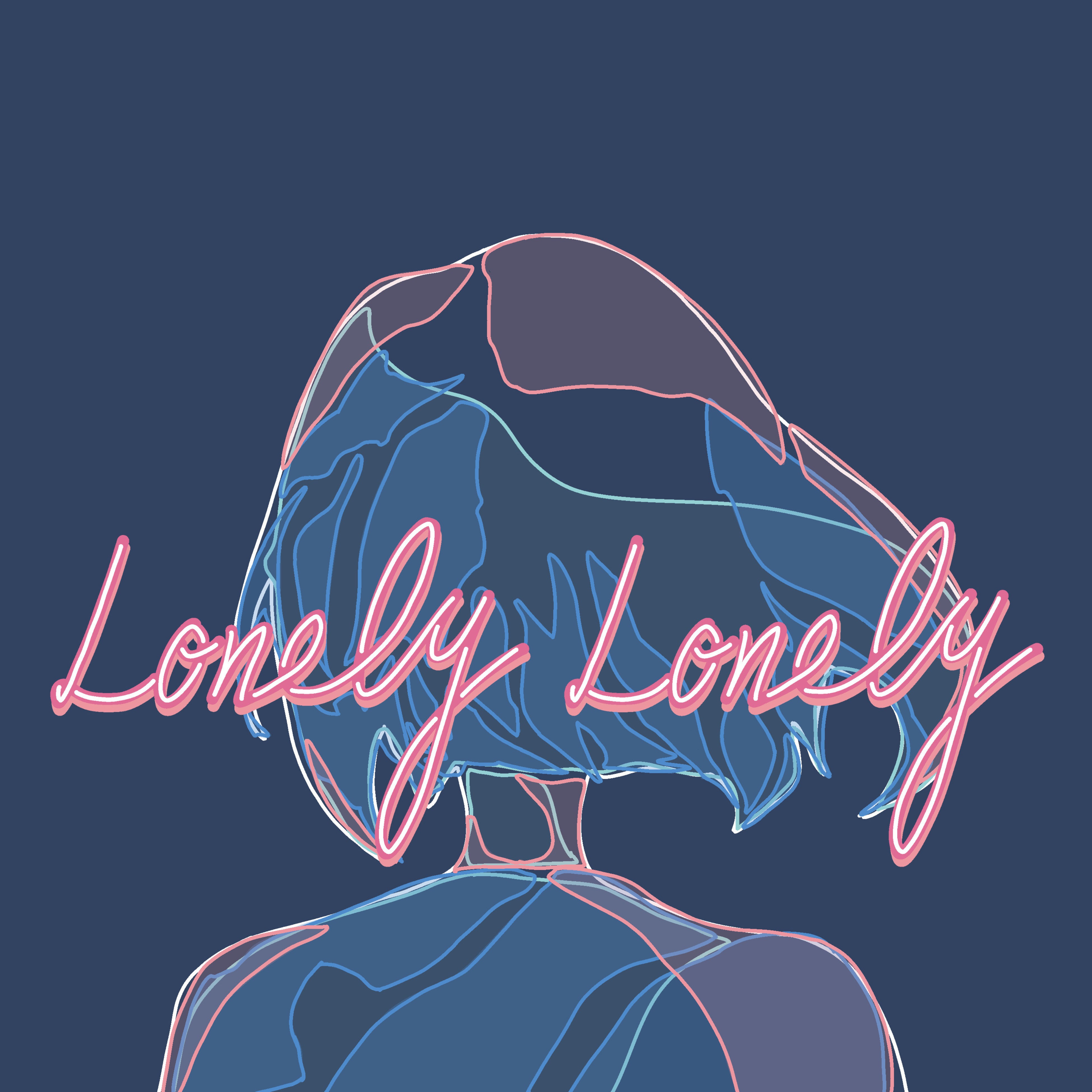 「ロンリー・ロンリー (feat. 小林もも)」アートワーク