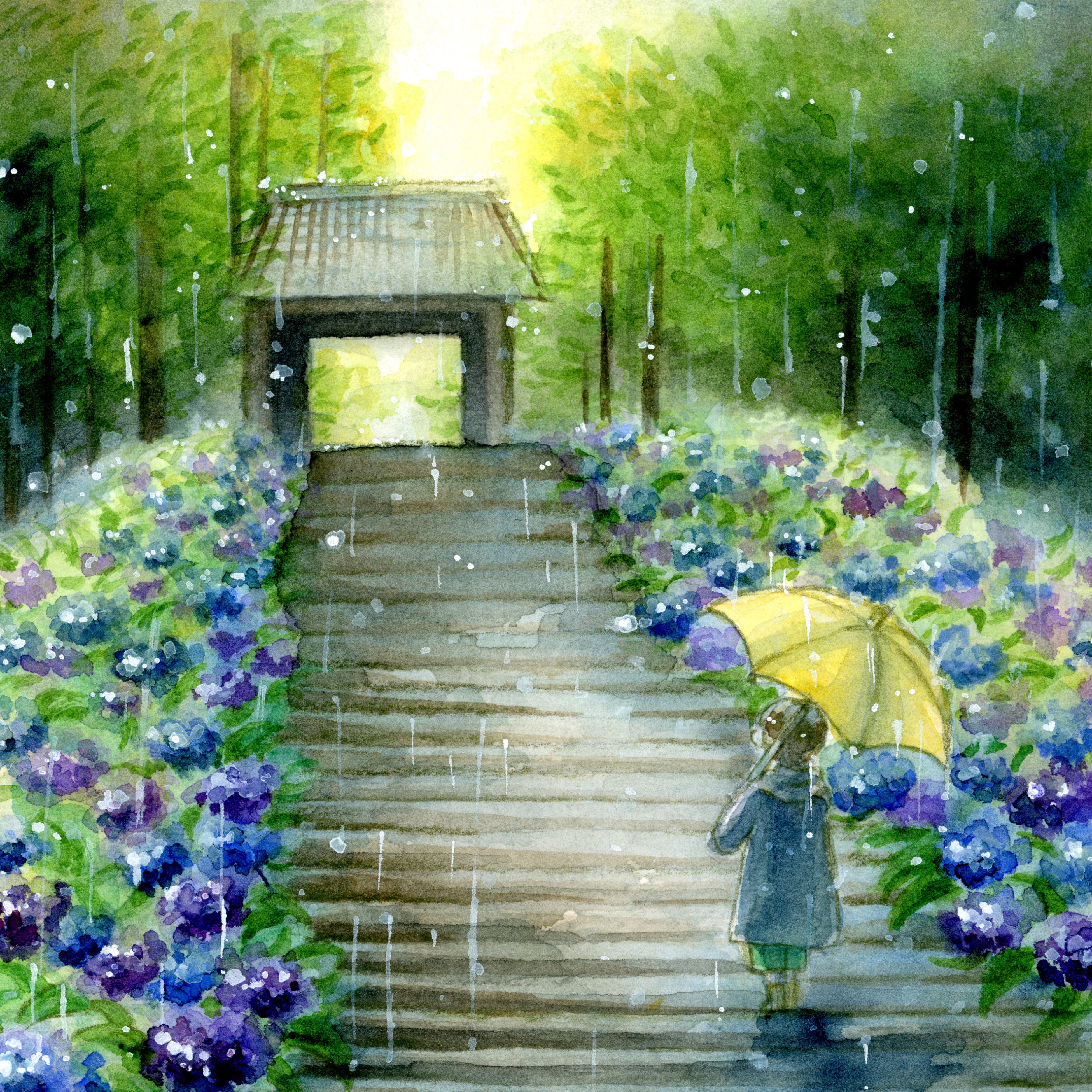 「HYDRANGEA」アートワーク