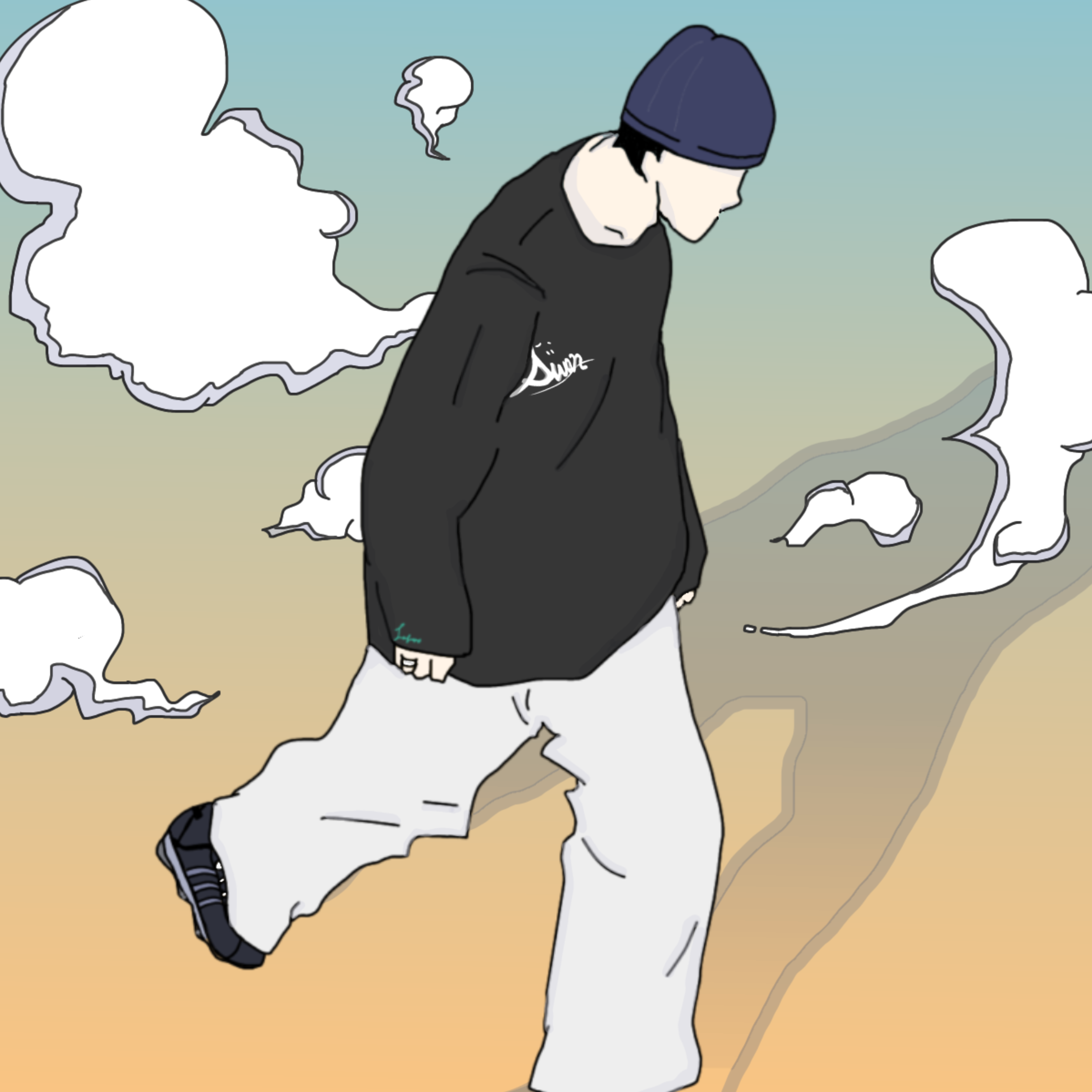 「朝霧」アートワーク